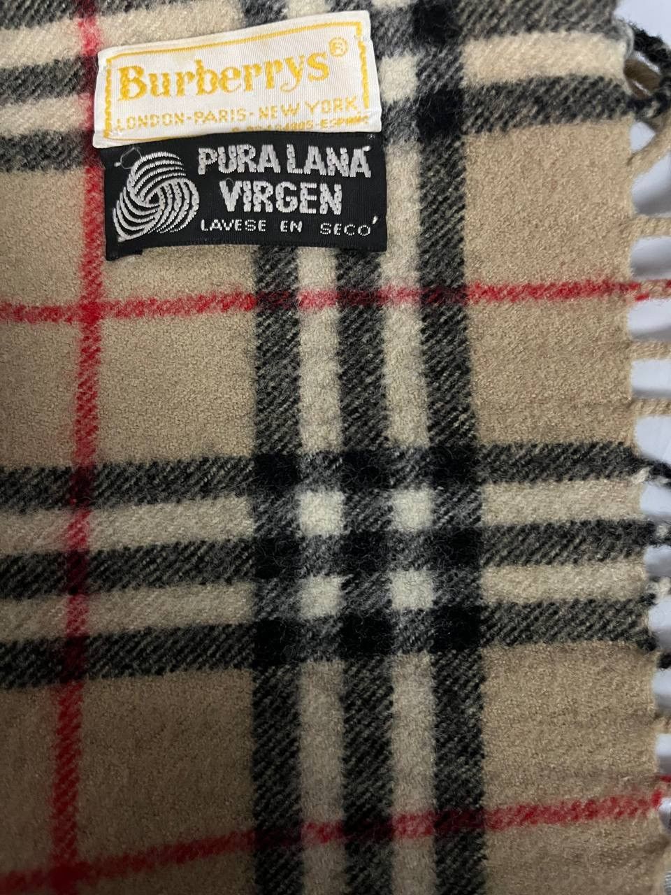 Burberry Burberry Nova Check Scarf Wool Size ONE SIZE - 7 Thumbnail