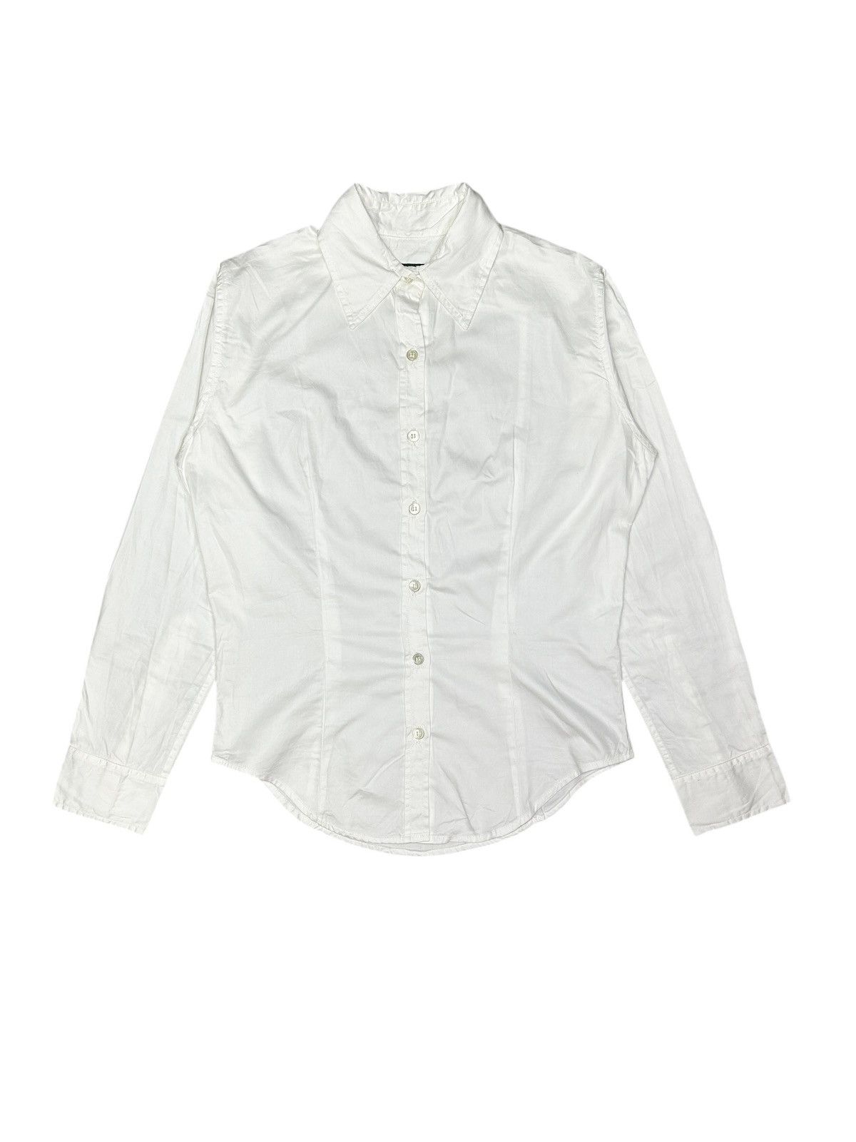 Classic White Button Up Shirt
