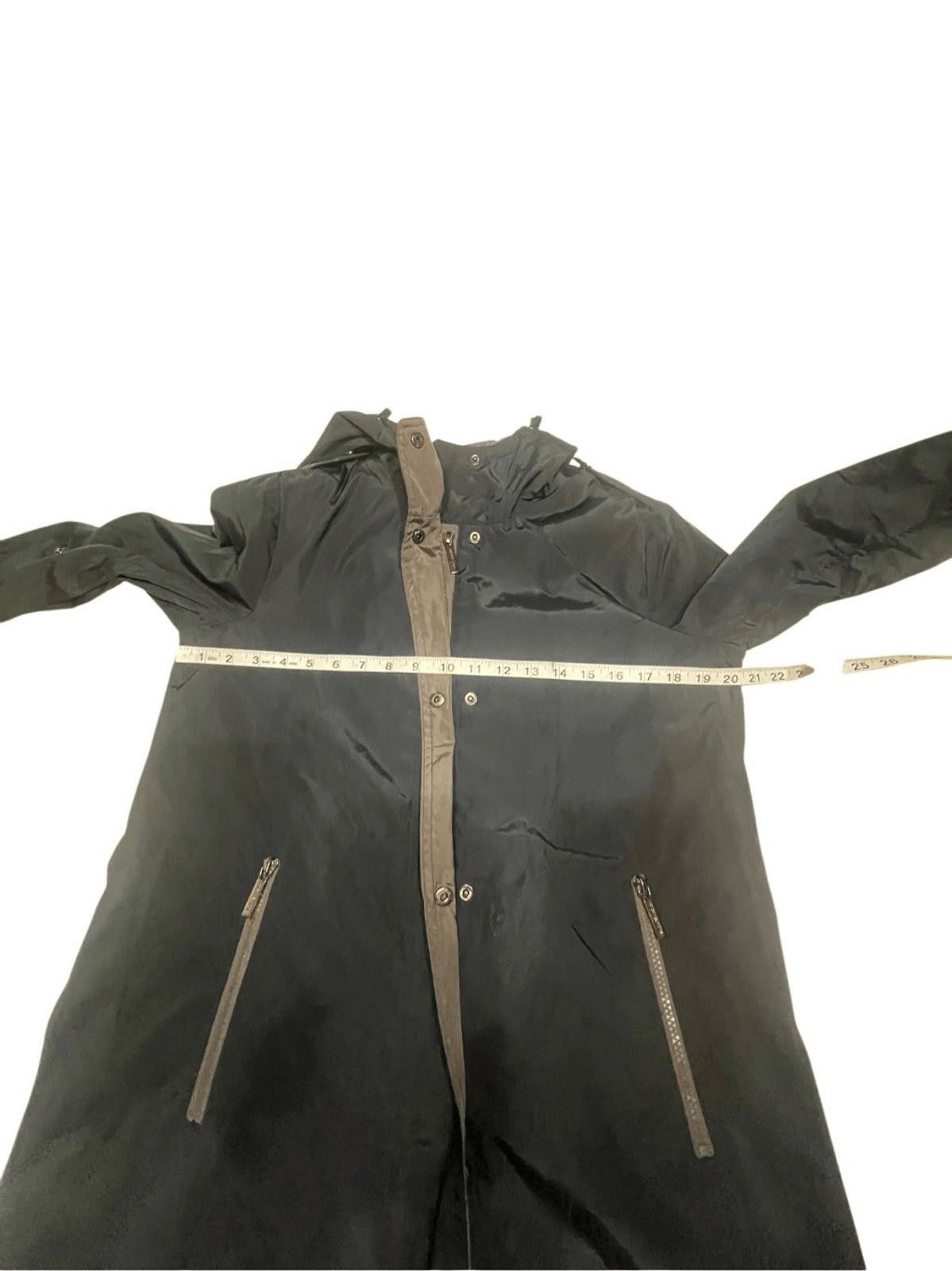 Michael Kors Michael Kors Windbreaker Jacket Sz S black Black/Gray Size S / US 4 / IT 40 - 5 Thumbnail