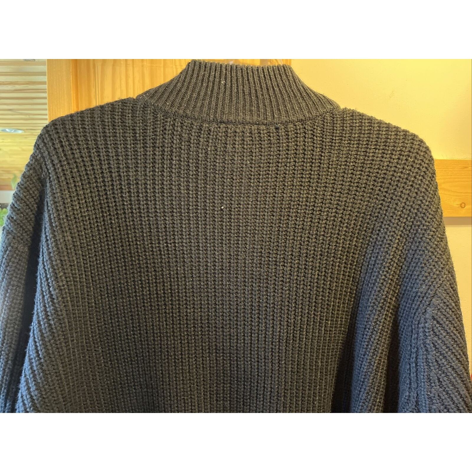 Boulder Creek Boulder Creek Sweater Men's 3XL Black Acrylic Polyester LS Size US XXL / EU 58 / 5 - 12 Thumbnail