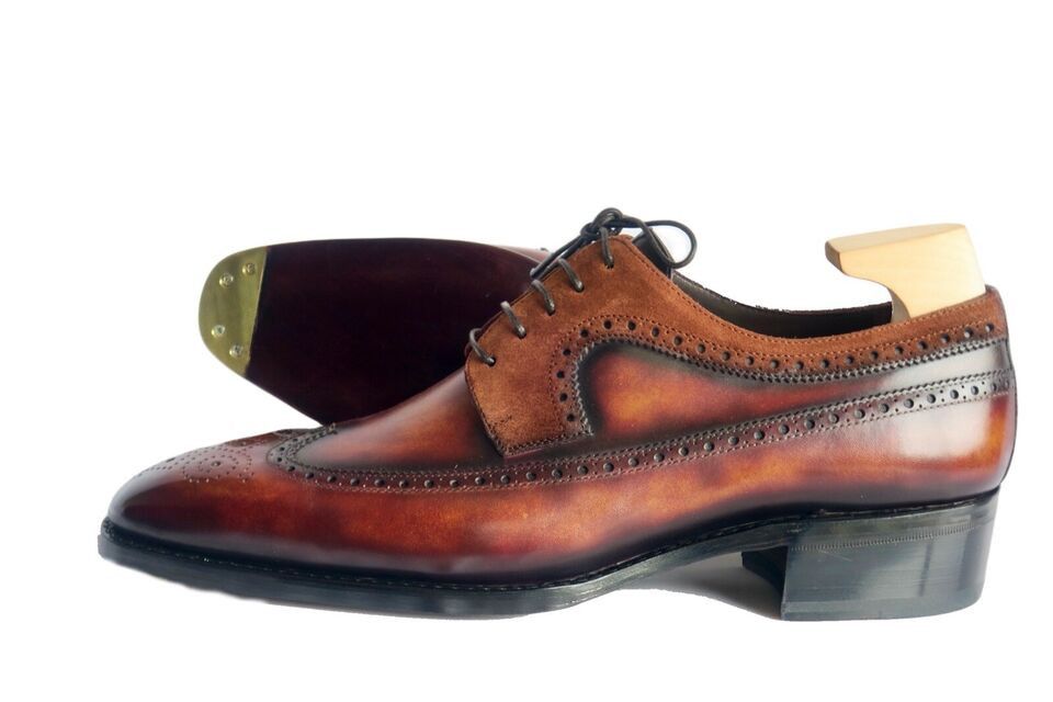 Enzo Bonafe Maison Koly Opulence Prestige oxfords suede patina Size US 11.5 / EU 44-45 - 4 Thumbnail