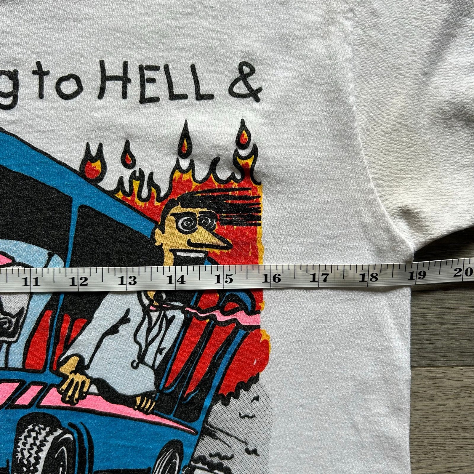 Other Vintage 90s 1995 funny joke Boss Driving the Bus T-Shirt Size US M / EU 48-50 / 2 - 5 Thumbnail