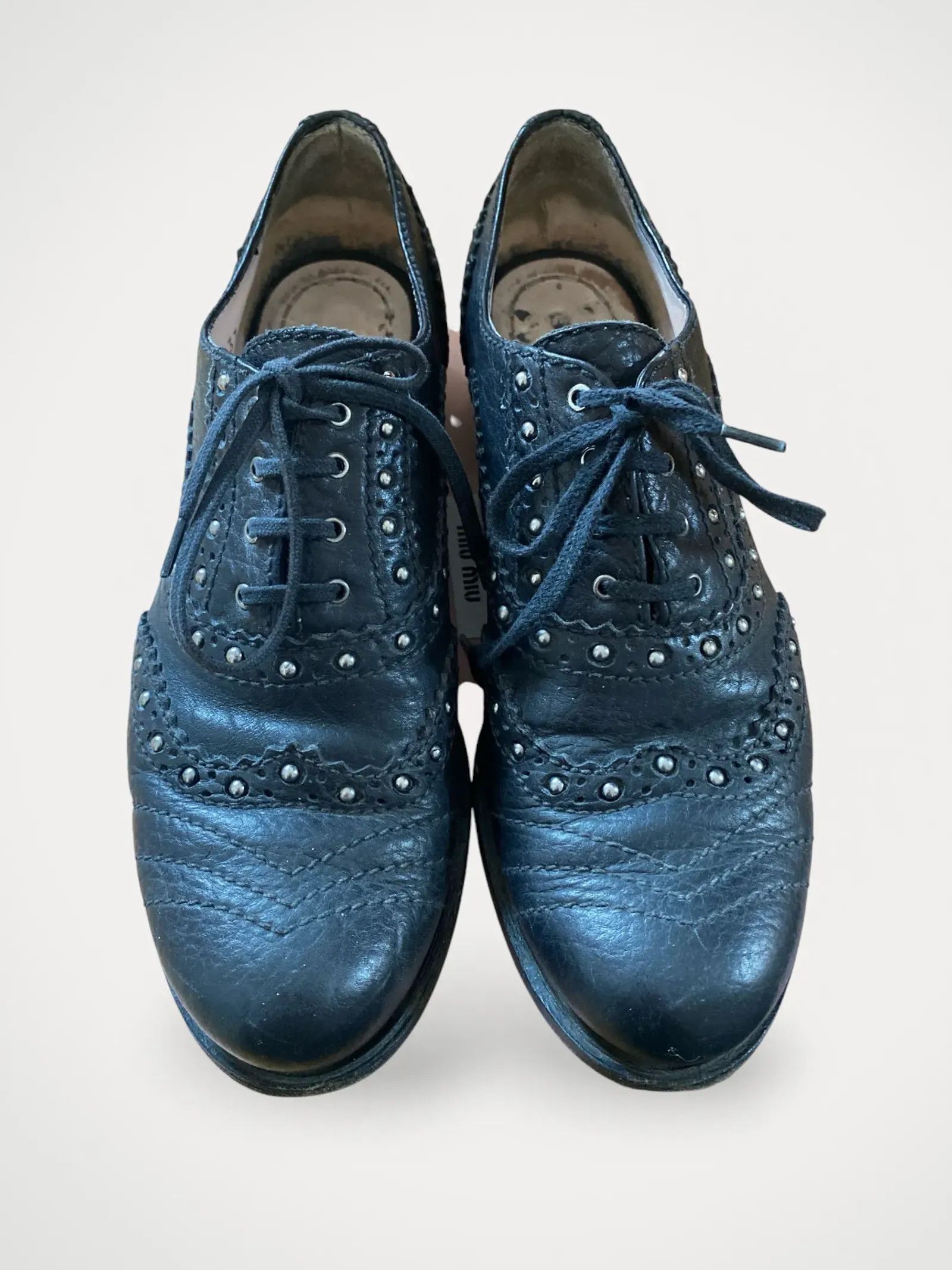 Miu Miu Miu Miu Loafers Size US 7 / IT 37 - 1 Thumbnail