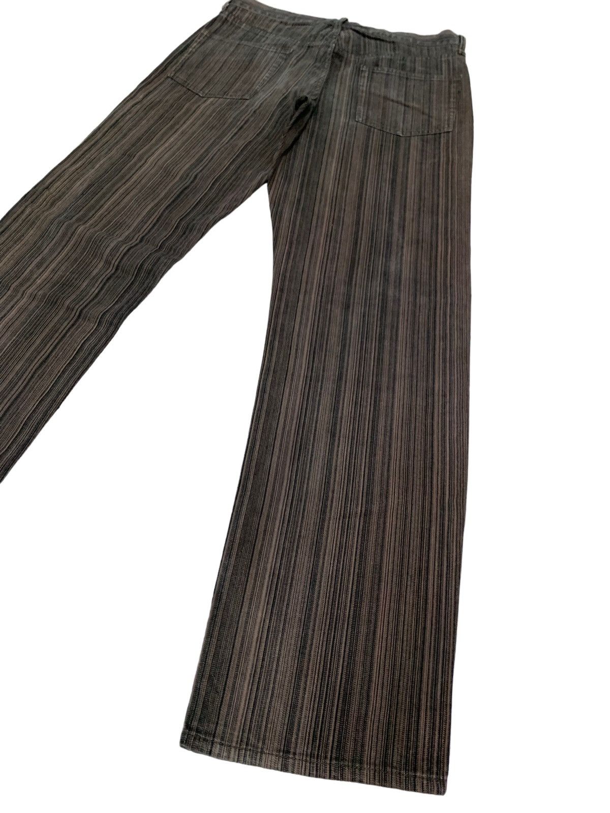 Japanese Brand 🔥Rare Vintage Stripes Trouser Japanese Brand Size US 32 / EU 48 - 8 Thumbnail