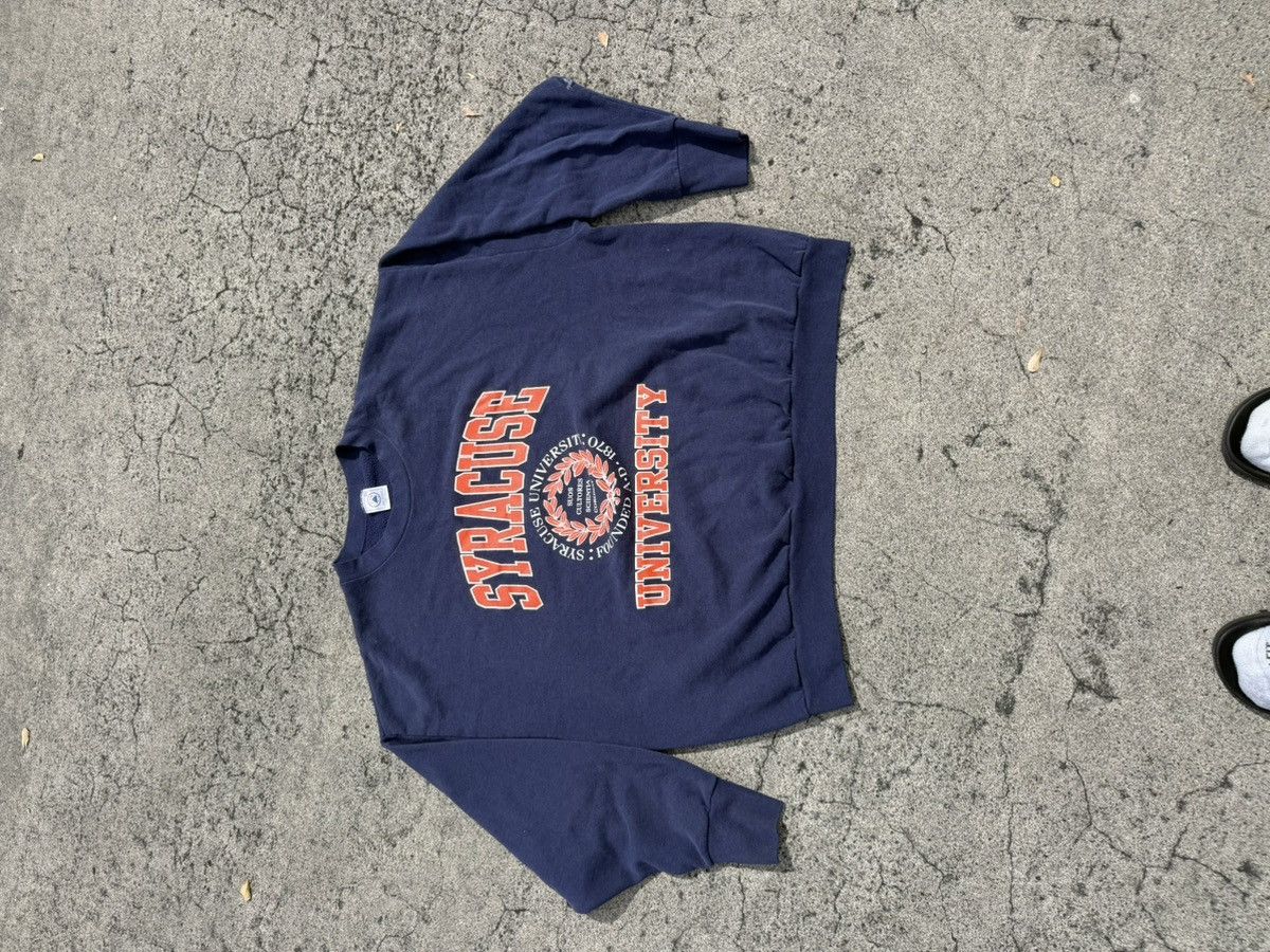 Vintage Syracuse University Vintage Sweater Size US XL / EU 56 / 4 - 1 Thumbnail