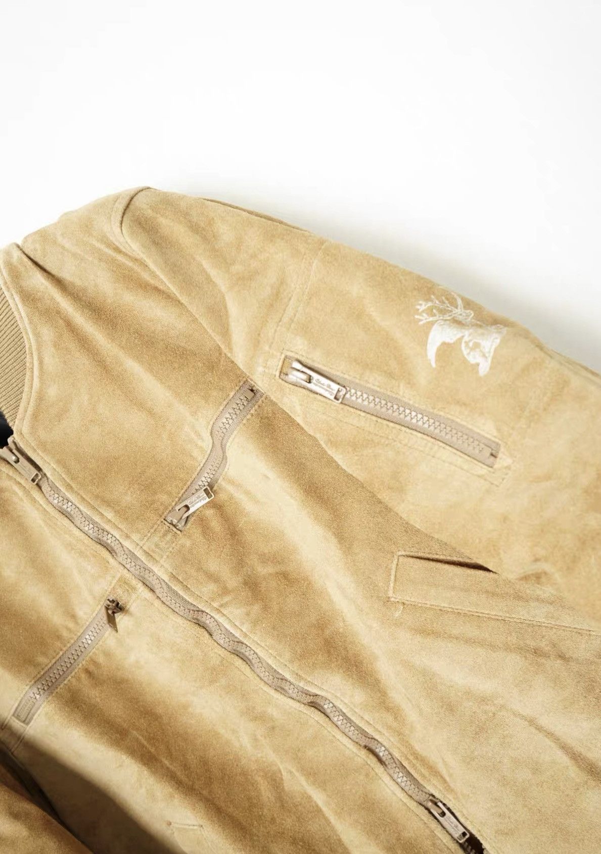 Undercover Undercover Leather & Suede MA-1 Jacket Size US S / EU 44-46 / 1 - 5 Thumbnail