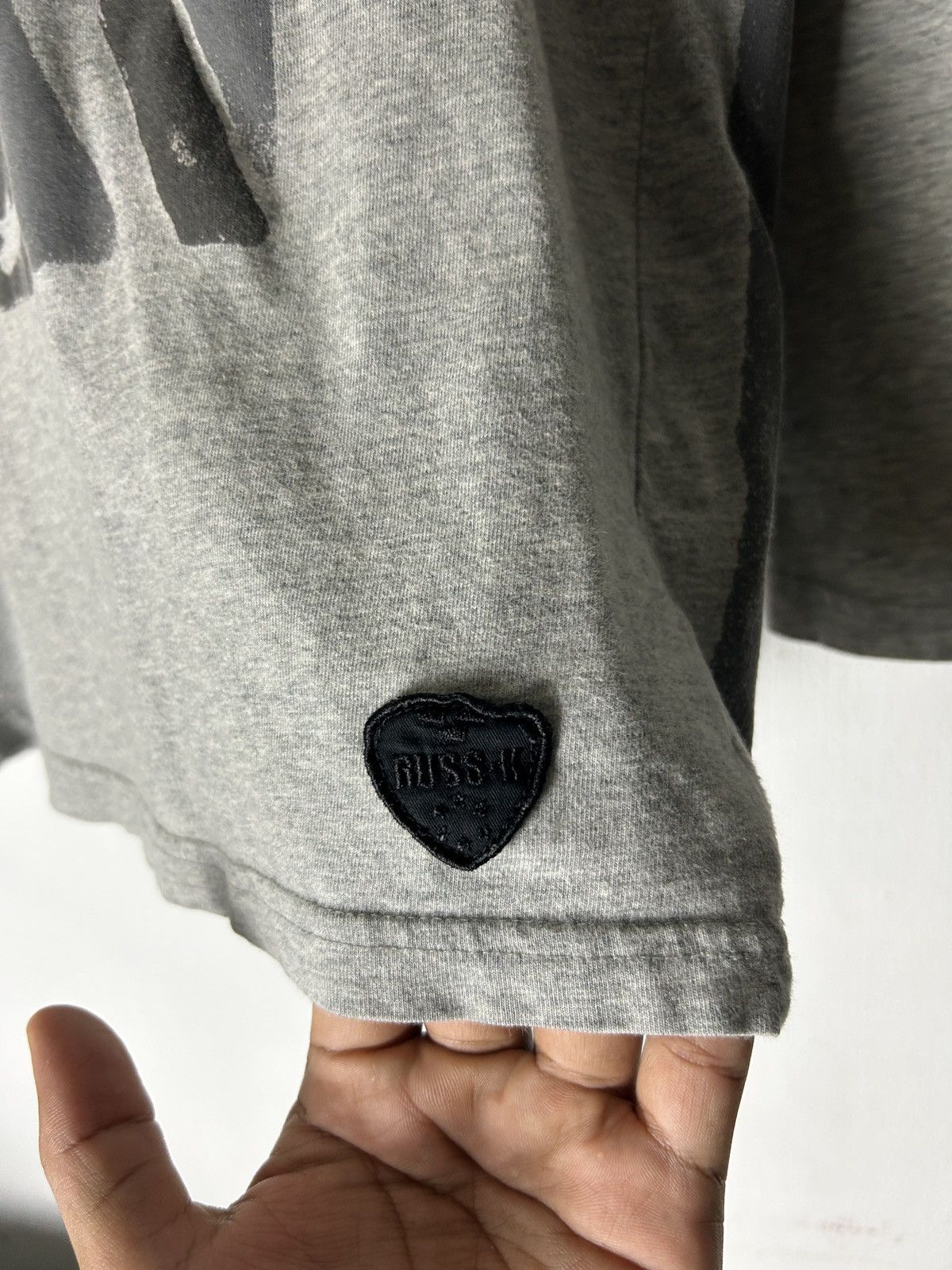 Japanese Brand RUSS.K Longsleeve Big Union Jack Flag Punk LGB Style Size M / US 6-8 / IT 42-44 - 8 Thumbnail