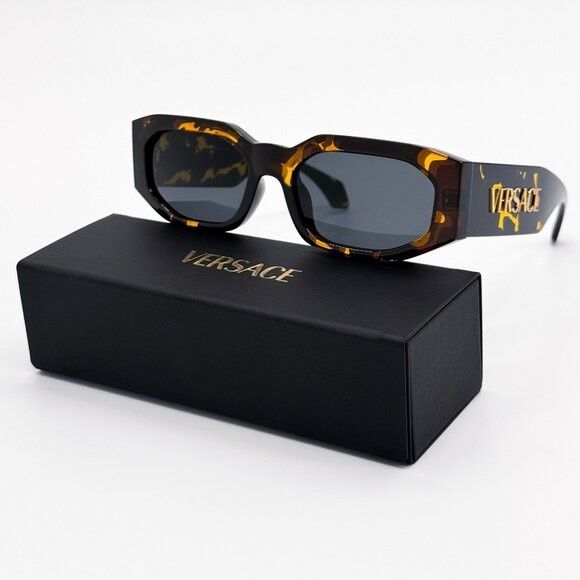 Versace NEW VERSACE SUNGLASSES VE4489U 5528/87 HAVANA UNISEX EYEWEAR Size ONE SIZE - 2 Thumbnail