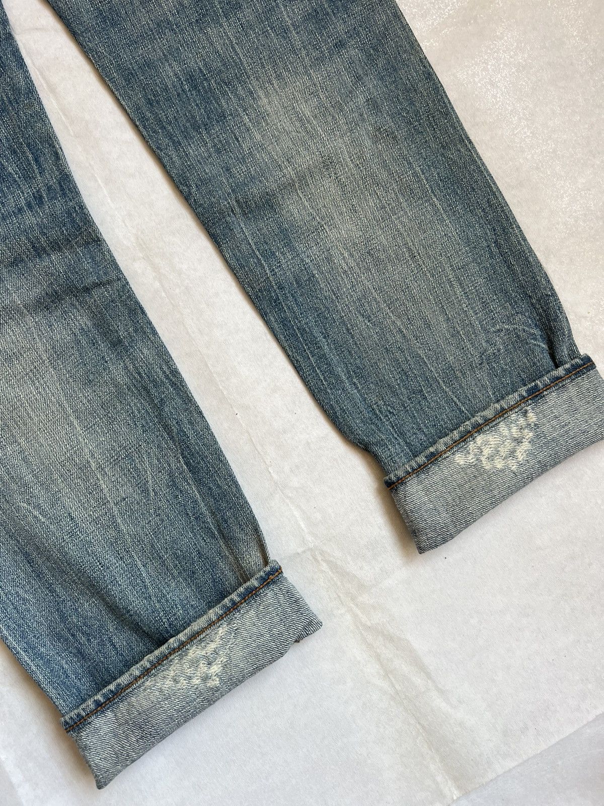 American Eagle Outfitters Vtg American Eagle Fly Button Selvedge Denim Kurt Cobain Size US 32 / EU 48 - 15 Thumbnail