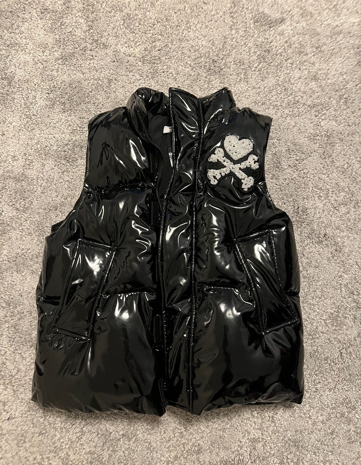 image of Racer Worldwide Vest() in Black Grey, Men's (Size Medium)