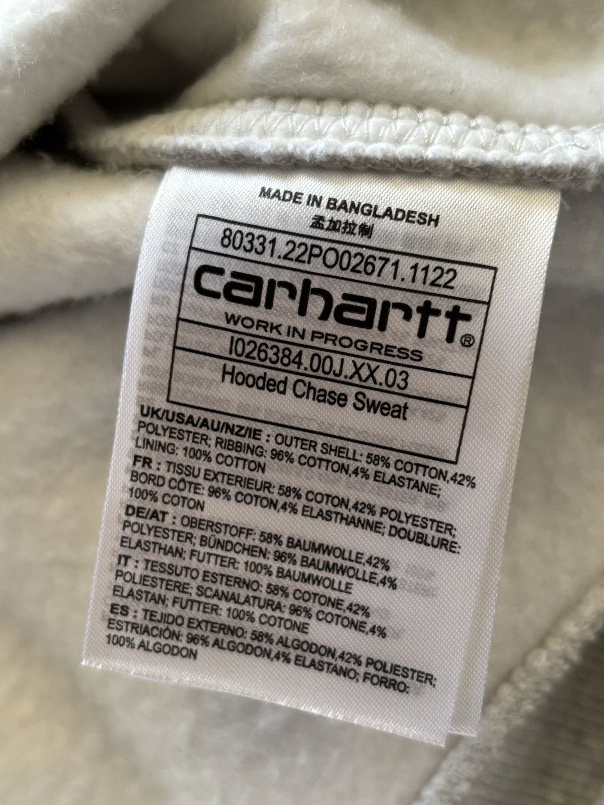 Carhartt Wip Carhartt Chase Hoodie Size US M / EU 48-50 / 2 - 4 Thumbnail