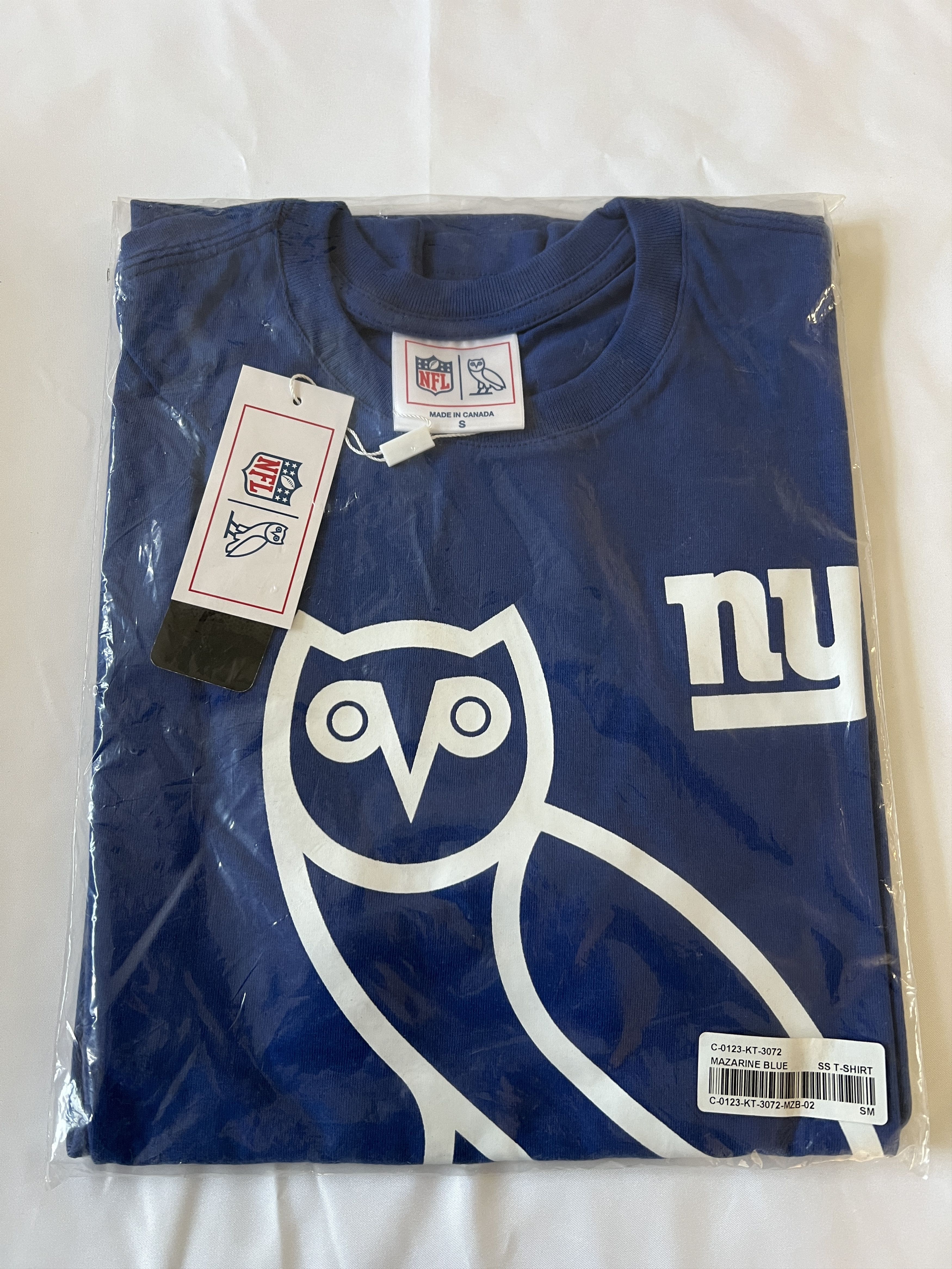 Drake OVO x NFL NEW YORK GIANTS OG T-SHIRT Size US S / EU 44-46 / 1 - 2 Thumbnail