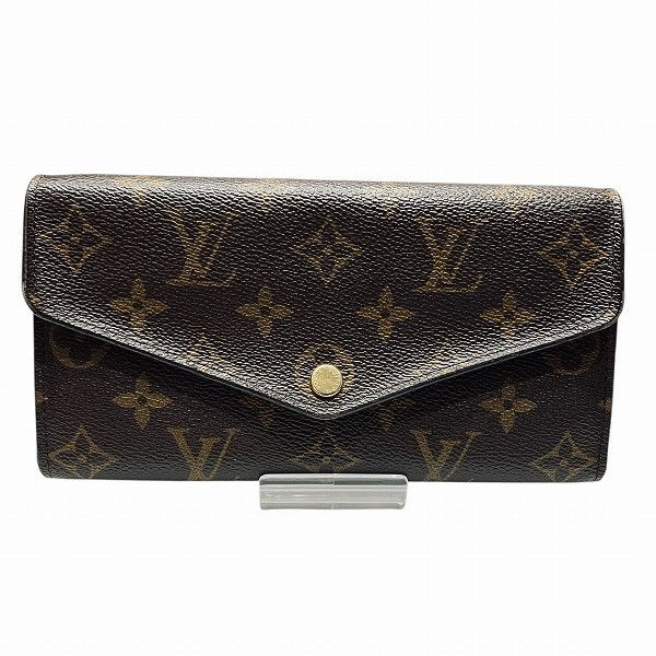 Louis Vuitton Louis Vuitton Portefeuille Sarah Monogram Long Wallet Textile Long Wallet M60531 DUTY FREE for USA