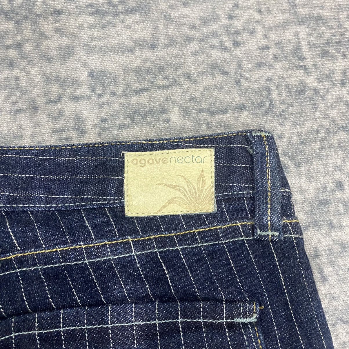 Hysteric Glamour Flare☠️Agave Nectar Striped Bootcut Jeans Vintage 90s Punk Size US 31 - 9 Thumbnail