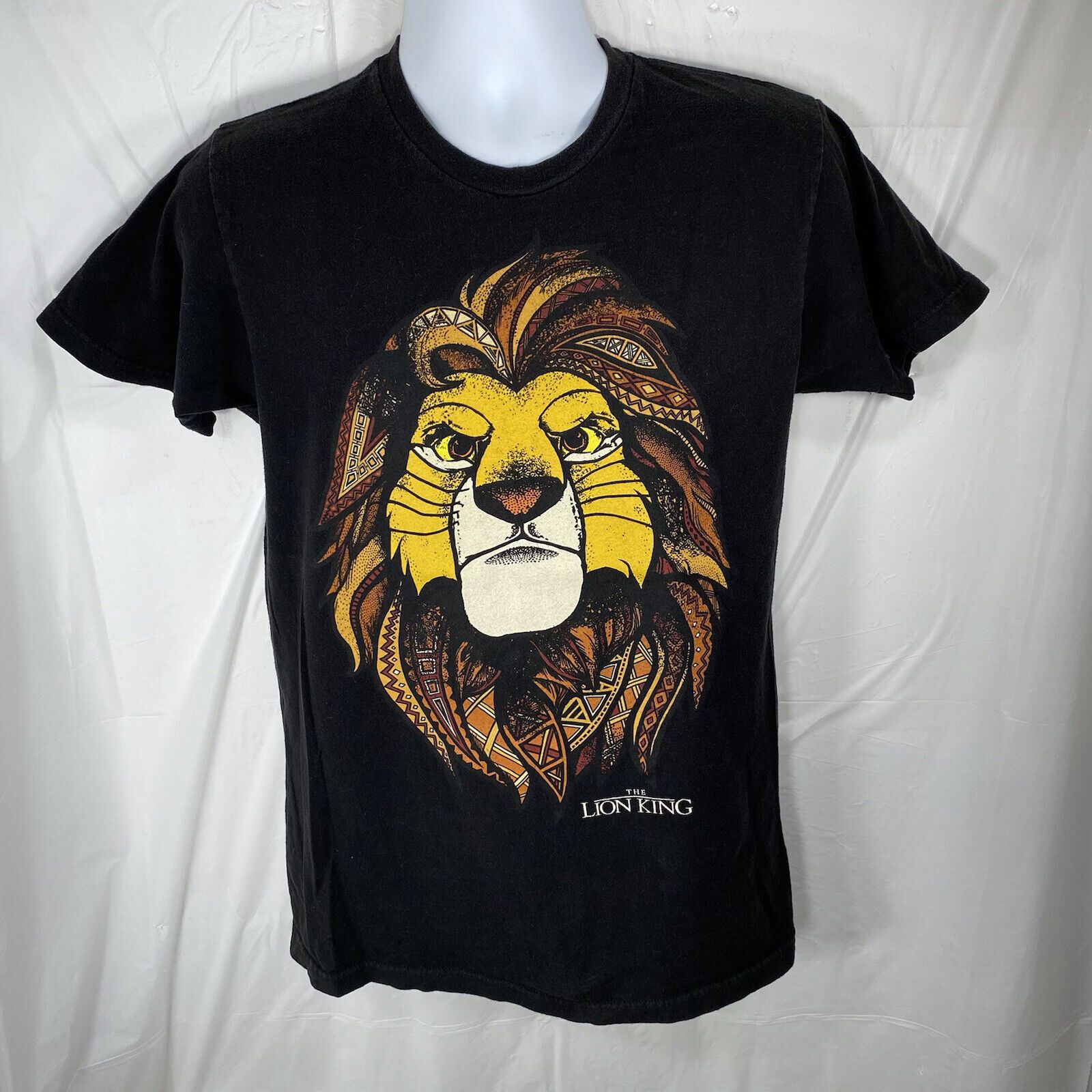 Disney Disney The Lion King Medium Mufasa Black Graphic T Shirt Size US M / EU 48-50 / 2 - 1 Thumbnail