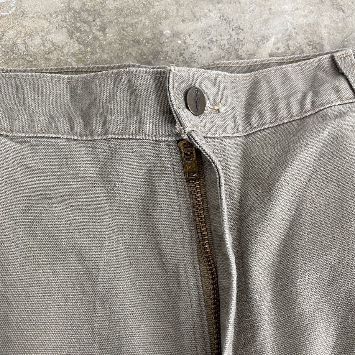 Carhartt × Vintage Vintage Carhartt Desert Grey Carpenter Workwear Pants Size US 38 / EU 54 - 10 Thumbnail
