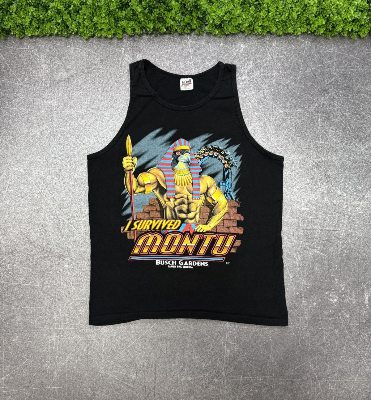Vintage Vintage I Survived Montu Dased And Confused 90s Shirt Size US L / EU 52-54 / 3 - 1 Thumbnail