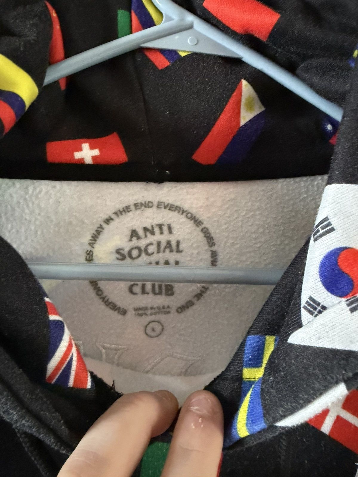 Anti Social Social Club Assc flag orlando all over flag Size US L / EU 52-54 / 3 - 3 Thumbnail