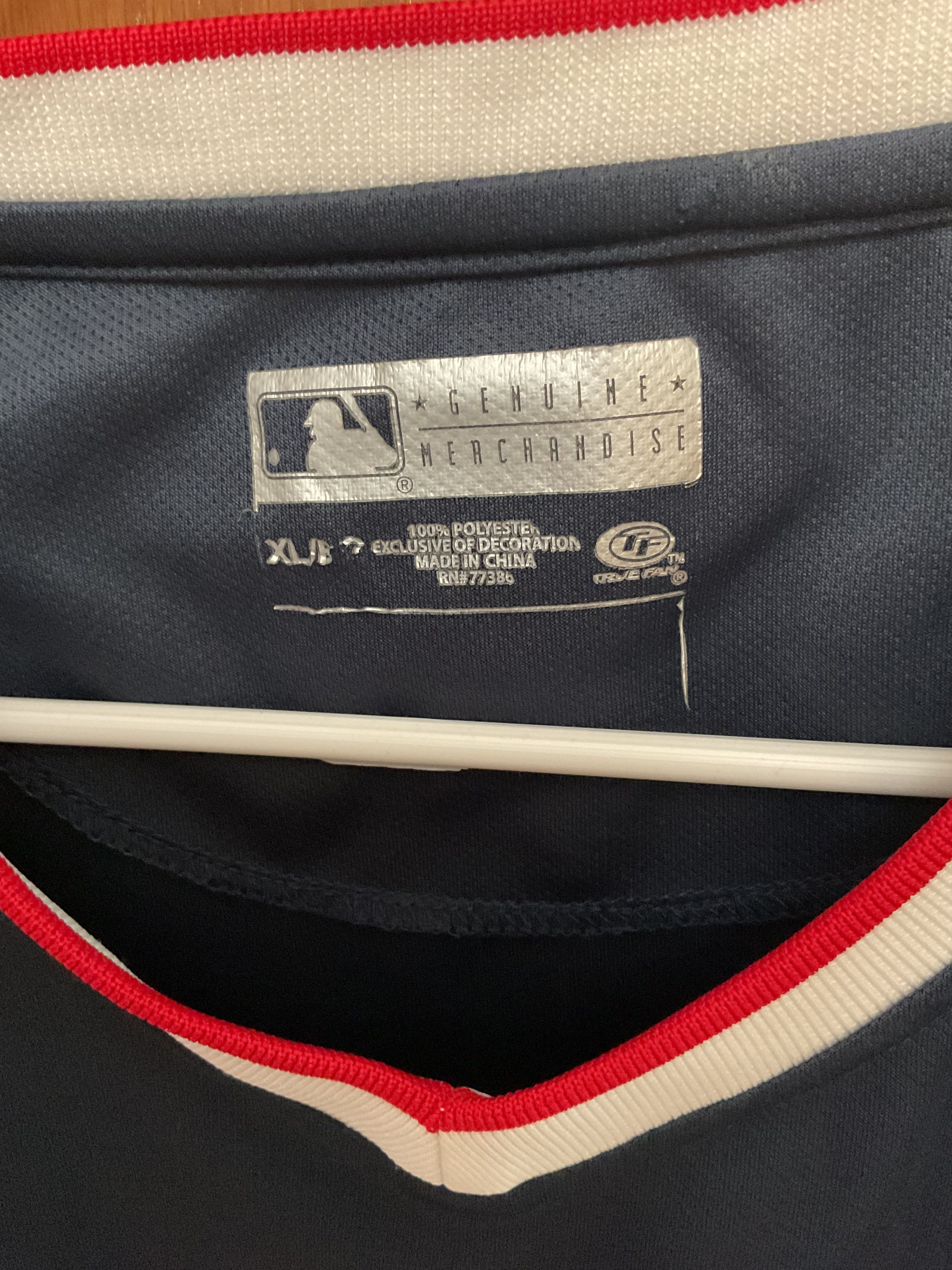 MLB × Vintage MLB Cleveland Indians Pullover Jersey Size US XL / EU 56 / 4 - 3 Thumbnail