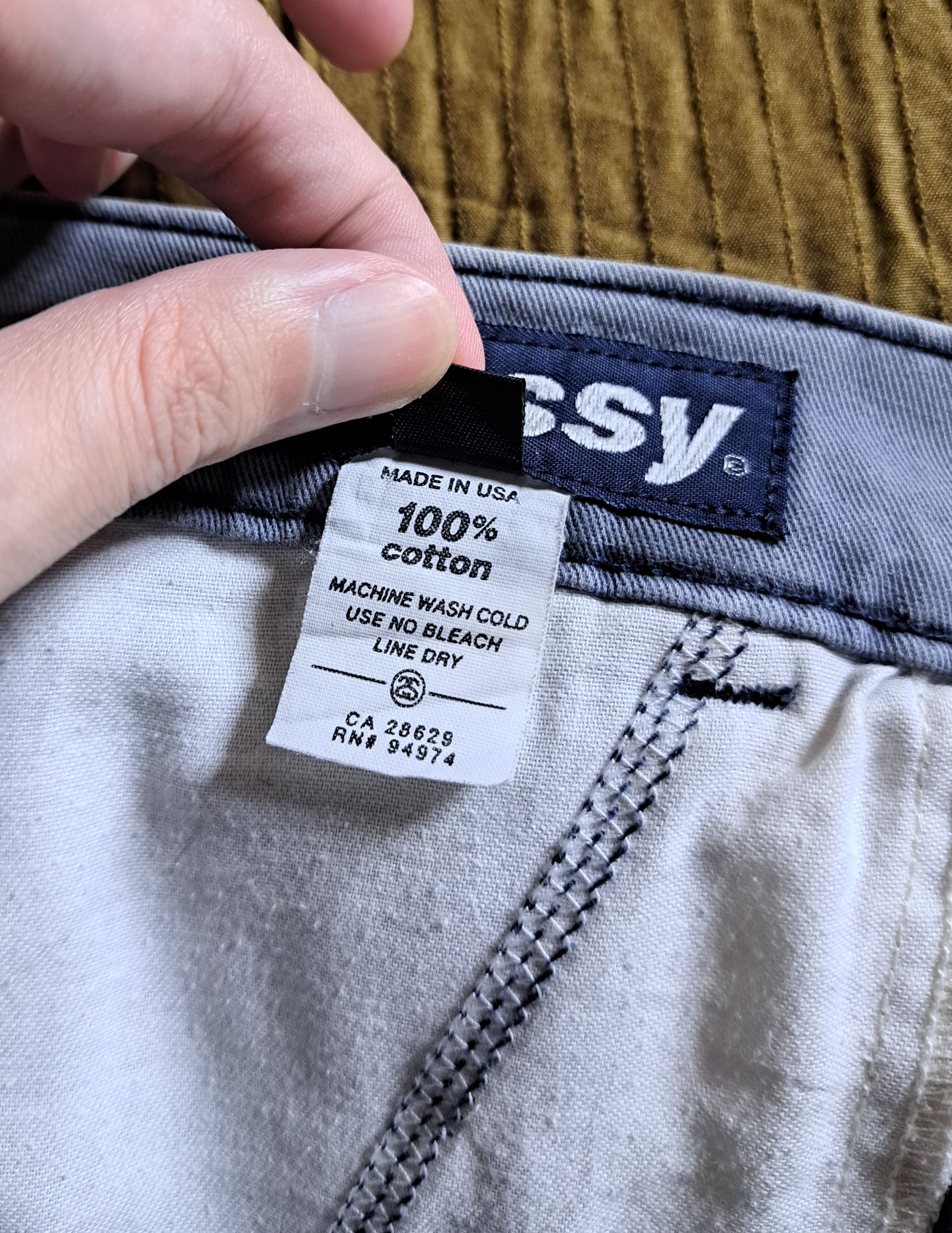 Stussy × Vintage Vintage 90s Stussy Jorts Shorts Size US 30 / EU 46 - 7 Thumbnail