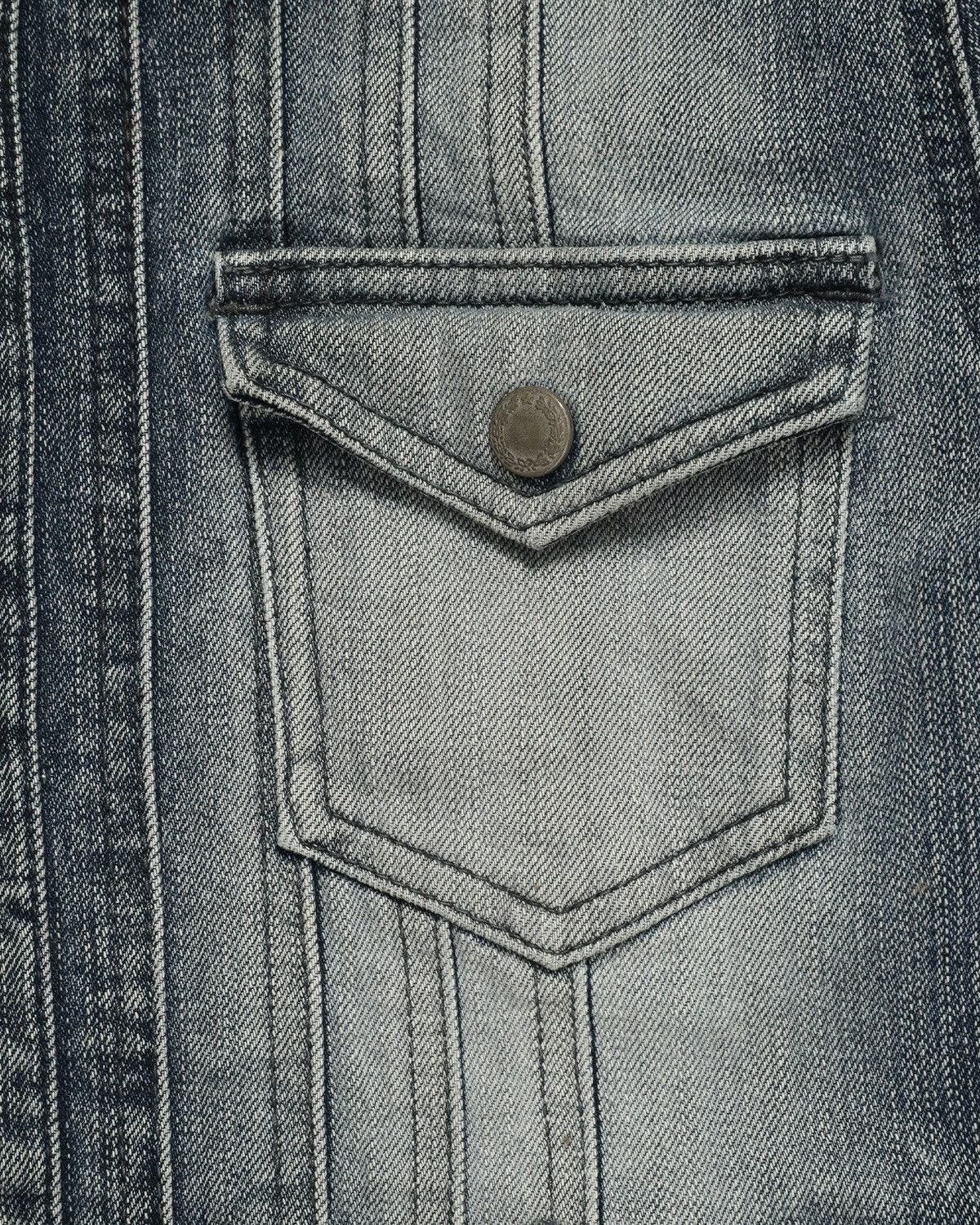 If Six Was Nine × Japanese Brand × Le Grande Bleu (L.G.B.) Morgan homme fur denim jacket Size US S / EU 44-46 / 1 - 4 Thumbnail