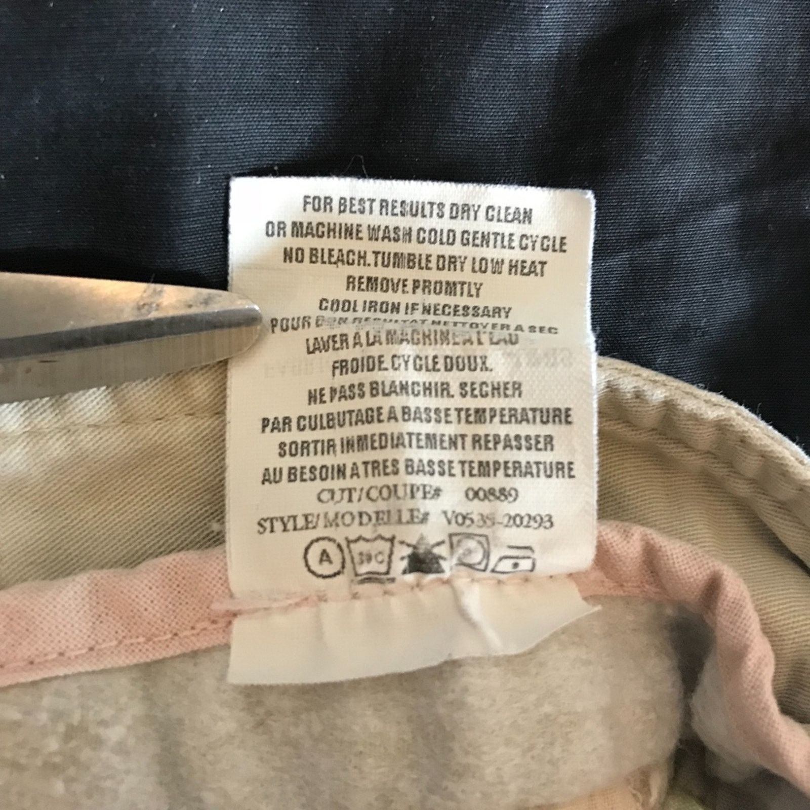 Vince Vince Beige Tan Chino Rolled Hem Capri Work Pants 2 Size 26" / US 2 / IT 38 - 5 Thumbnail
