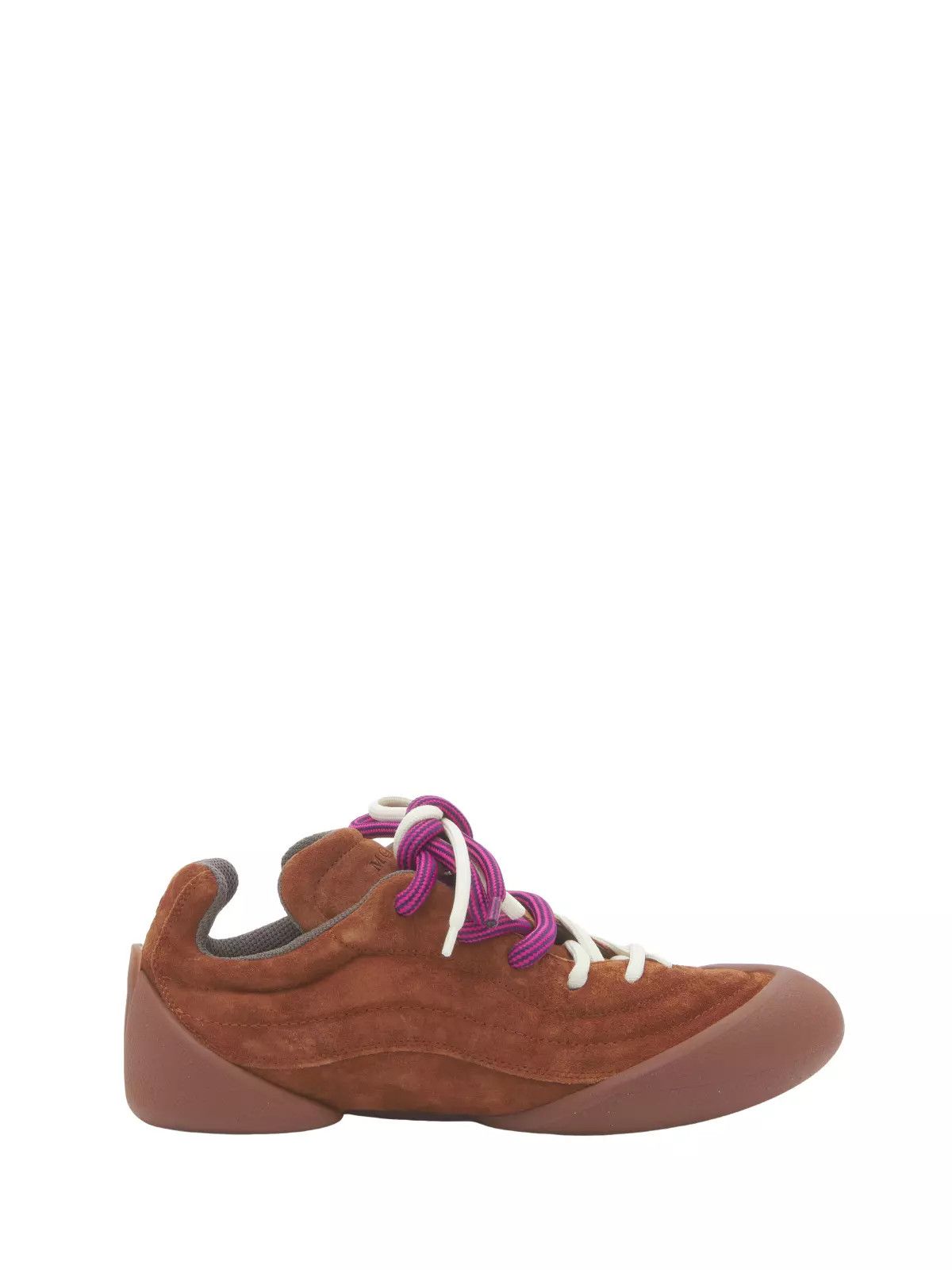 MCQUEEN Flexion Men's Brown Suede Sneakers New $790