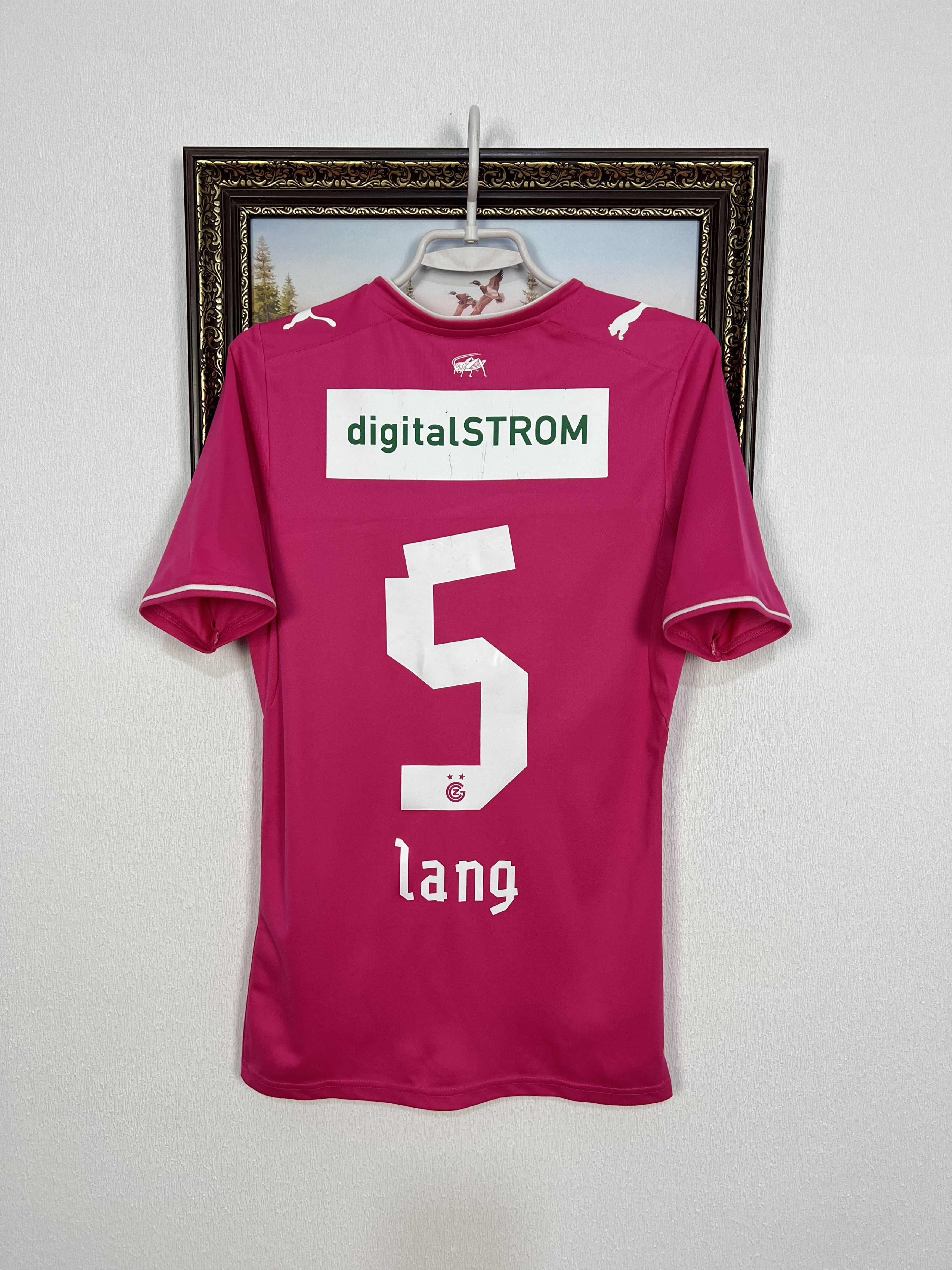 Puma Grasshoppers Away football shirt 2013 Soccer #5 Lang Puma Size US S / EU 44-46 / 1 - 11 Thumbnail