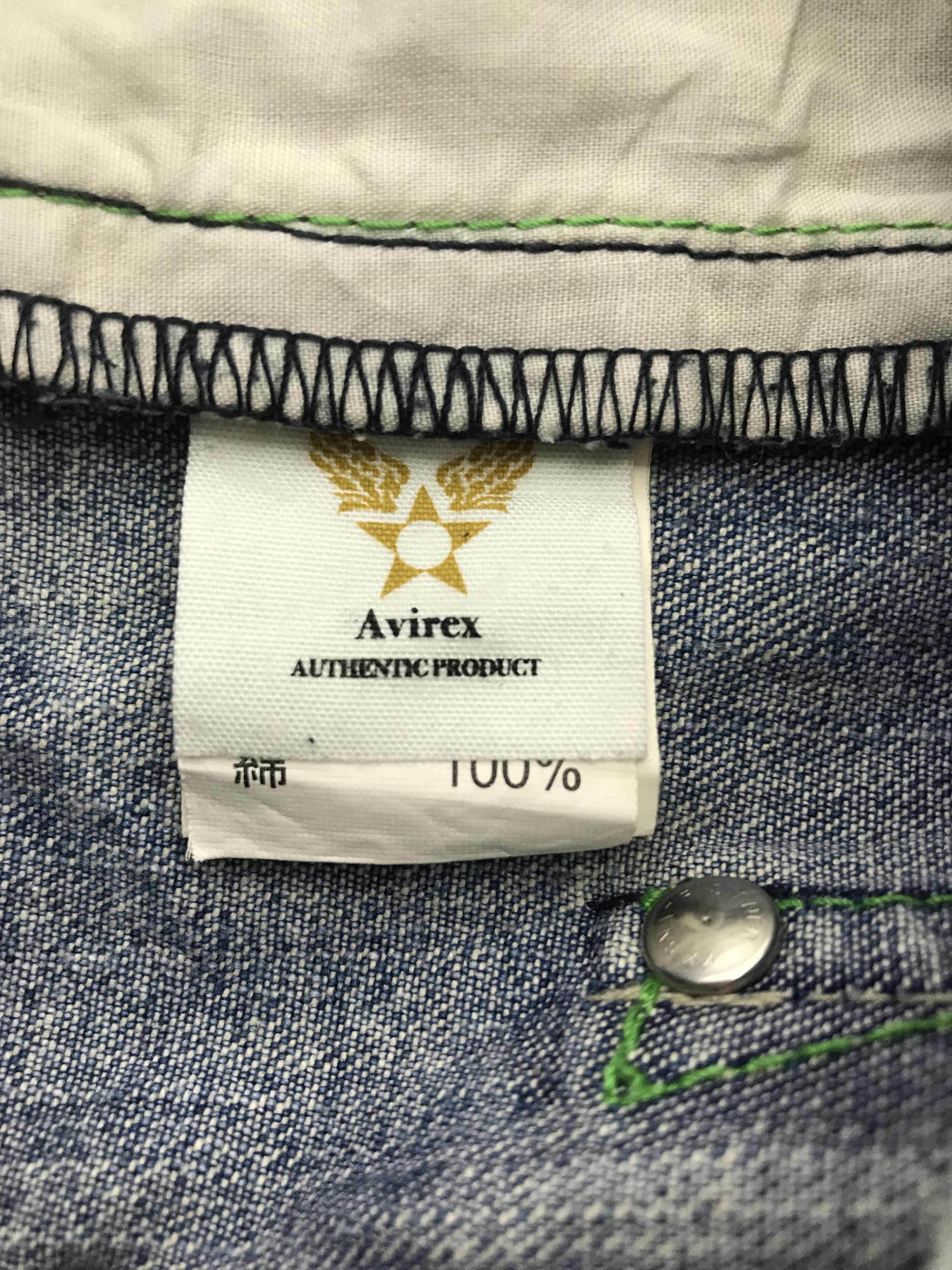 Avirex Vintage Avirex Blue Washed Baggy Jeans Size US 36 / EU 52 - 11 Thumbnail