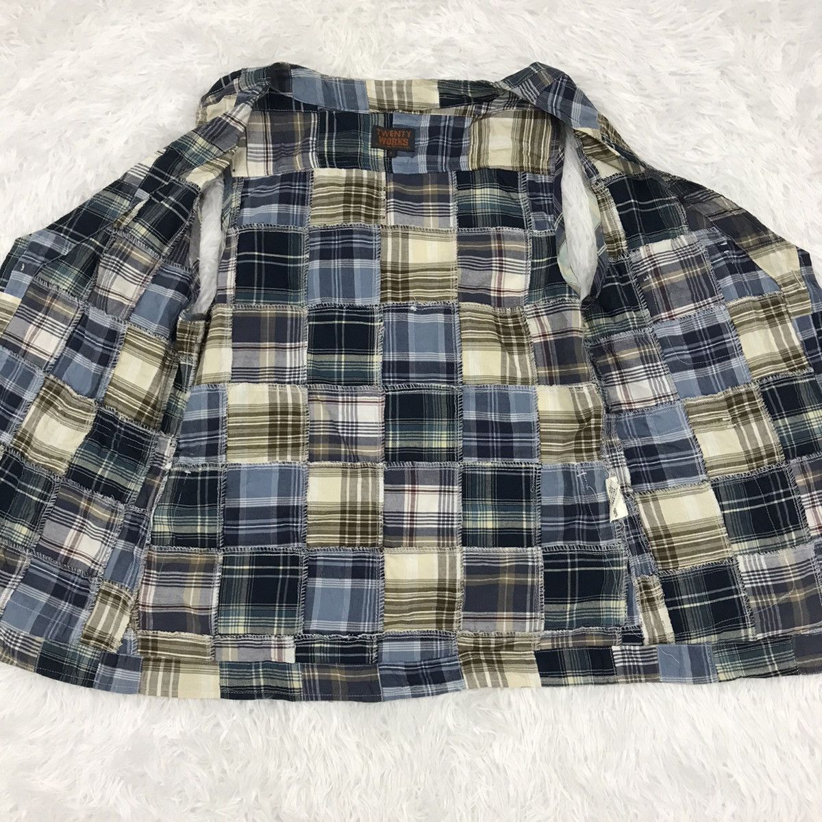 Japanese Brand Twenty works patchwork vest Size US M / EU 48-50 / 2 - 14 Thumbnail