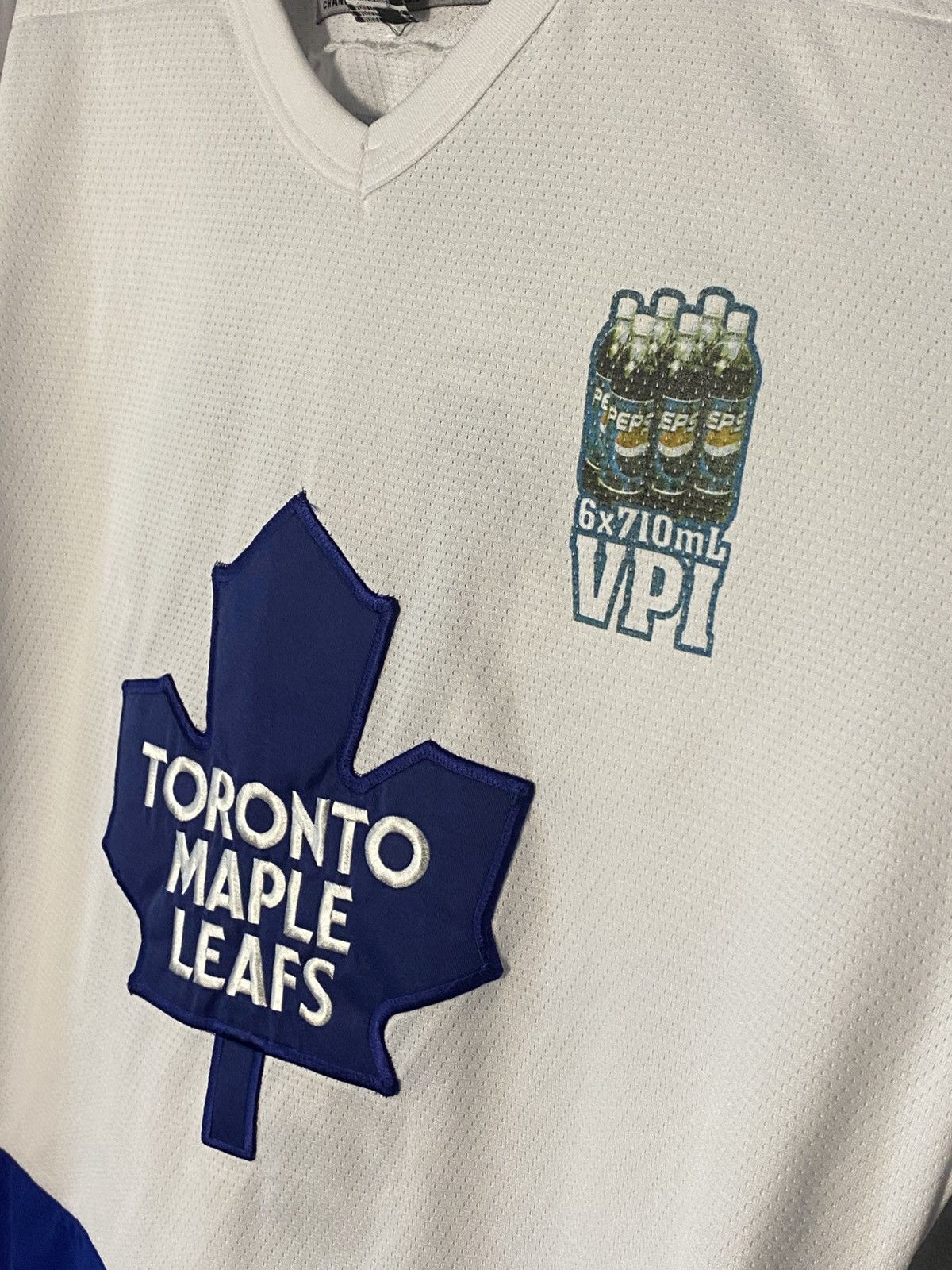 Ccm × NHL Vintage CCM Toronto Maple Leafs Hockey Jersey NHL PePSi Cup Size US L / EU 52-54 / 3 - 4 Thumbnail