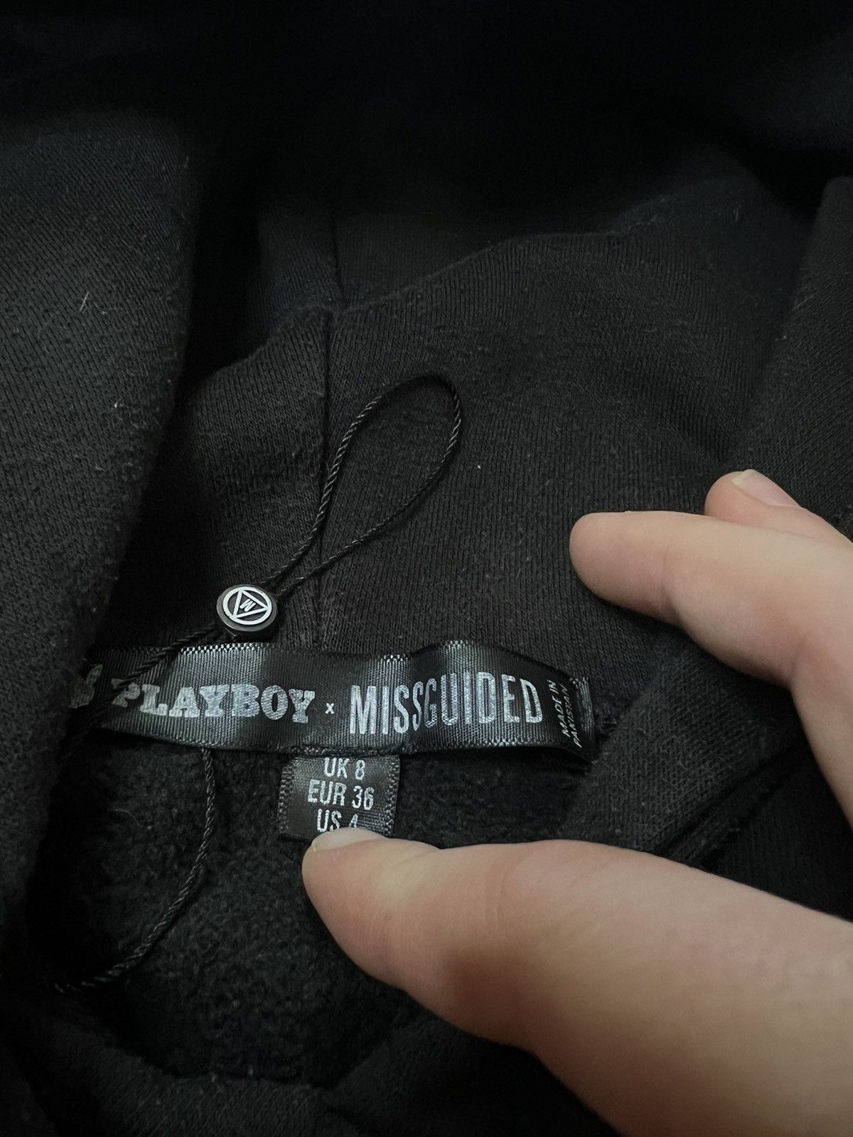 Playboy Vintage Washed Oversize Hoodie Playboy Missguided Size US L / EU 52-54 / 3 - 9 Thumbnail