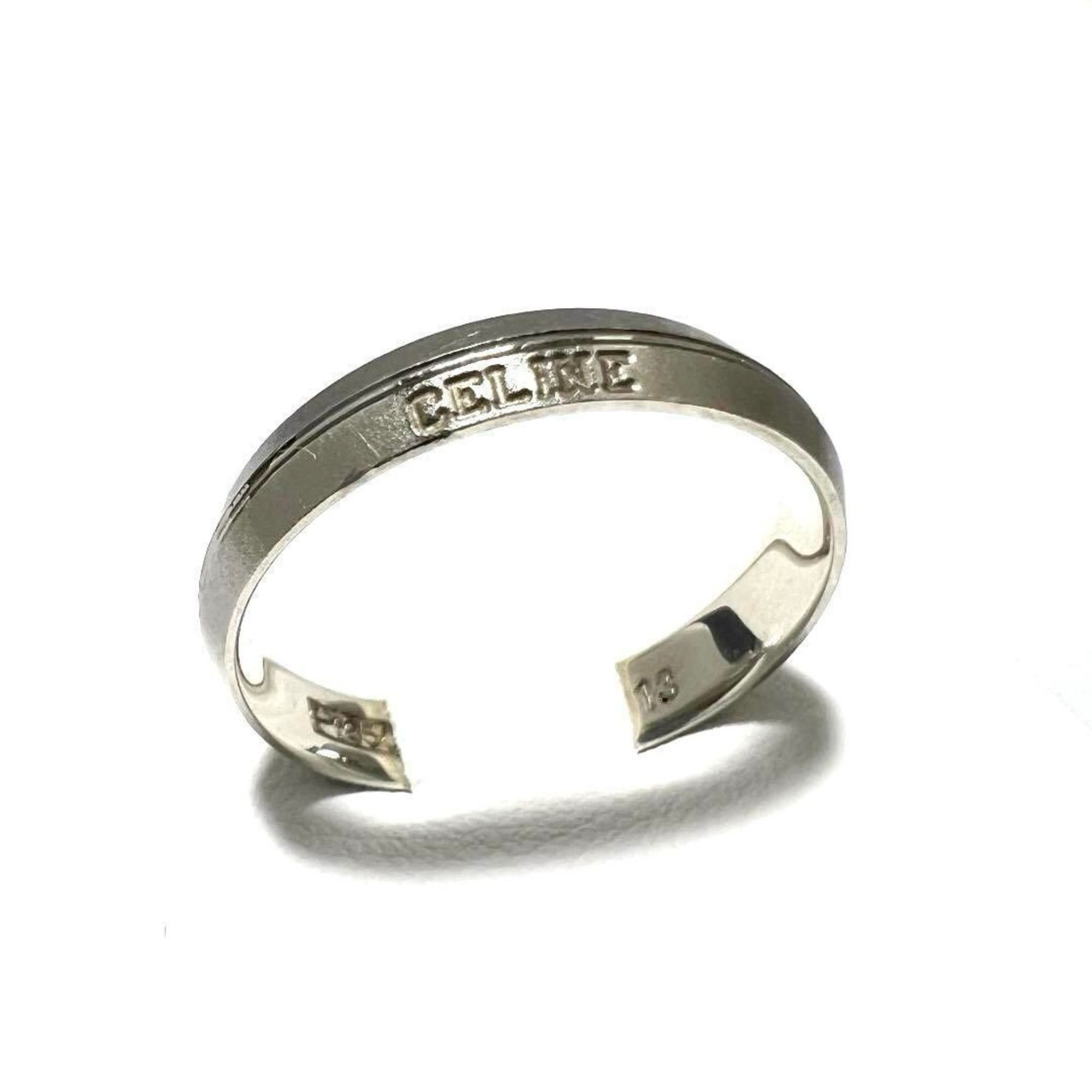 Celine CELINE Men's and Women's Rings, Platinum Size ONE SIZE - 1 Thumbnail