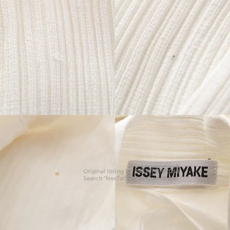 Issey Miyake Issey Miyake White Coat Size M / US 6-8 / IT 42-44 - 7 Thumbnail