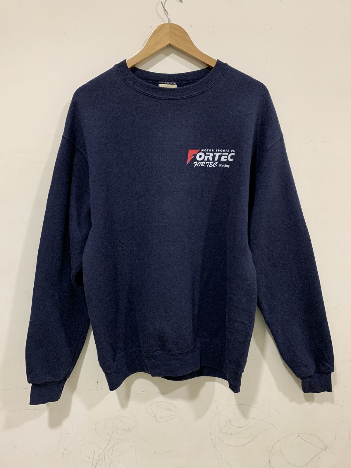 Lee Vintage Lee Fortec Racing Motor sports sweatshirt Size US L / EU 52-54 / 3 - 1 Thumbnail