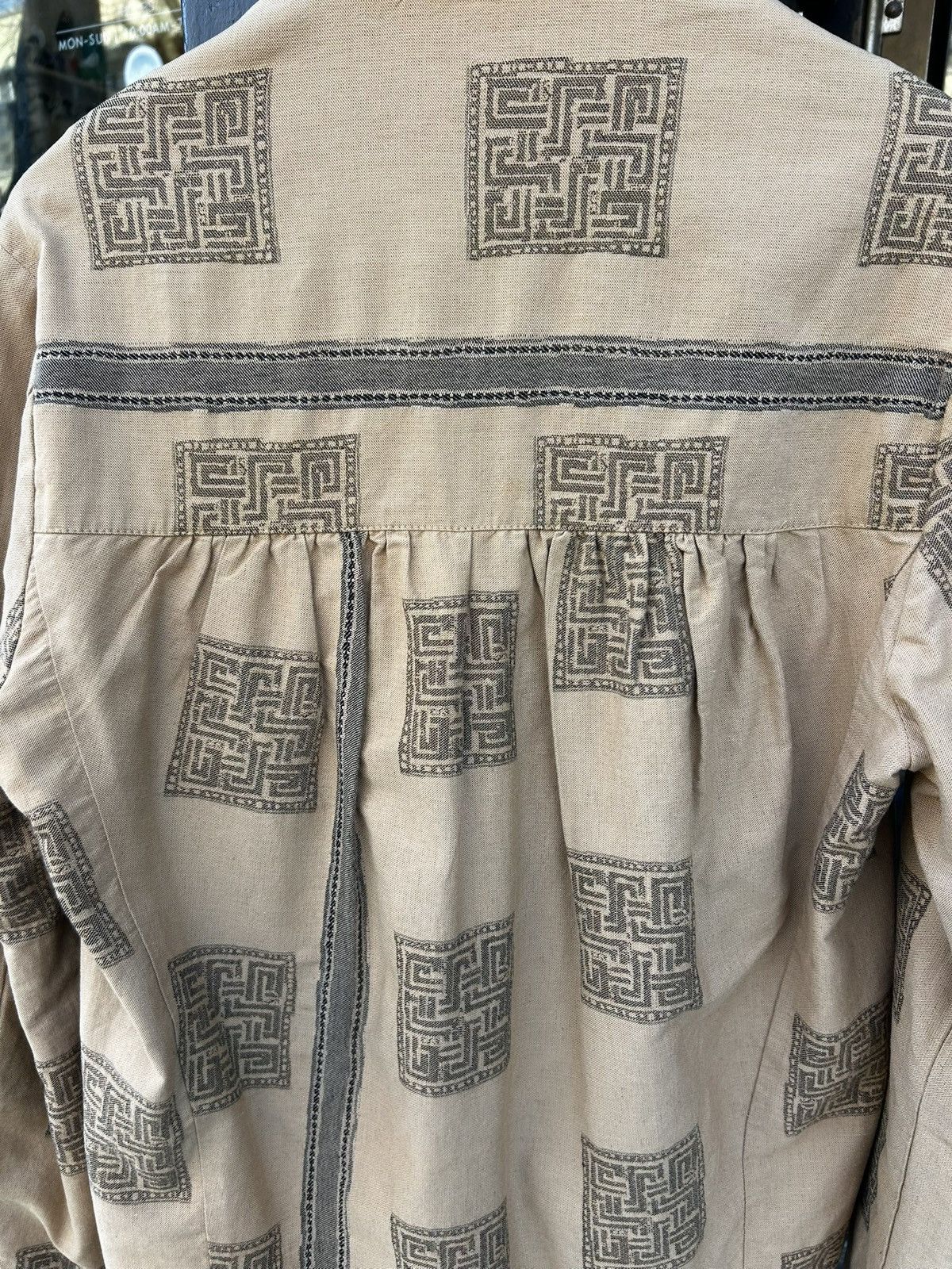 Kapital KAPITAL - Beautiful Jacquard Patterned Tailored Jacket 🎏 Size US M / EU 48-50 / 2 - 8 Thumbnail