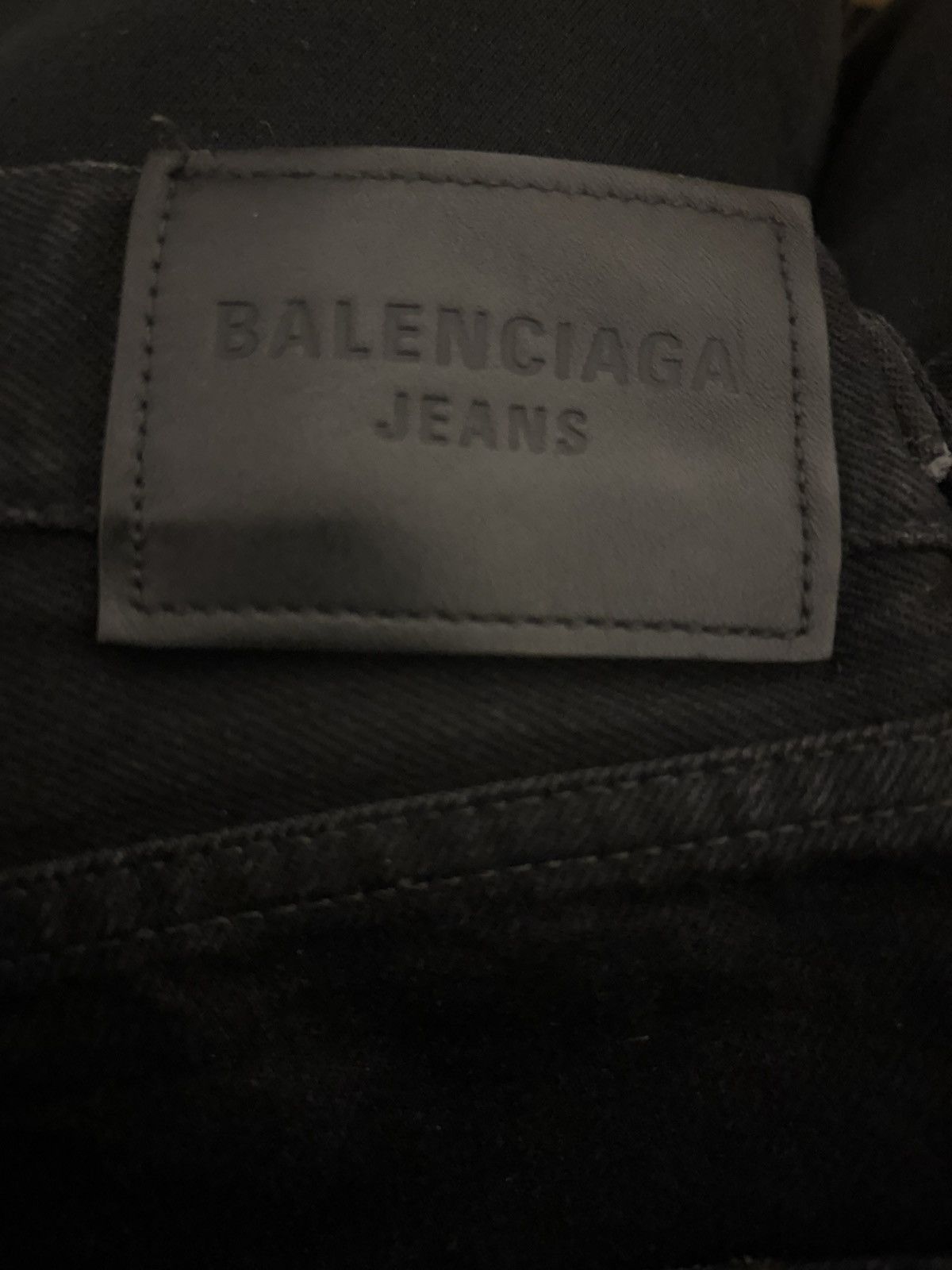 Balenciaga Balenciaga Straight-Leg Distressed Organic Jeans Size US 32 / EU 48 - 8 Thumbnail