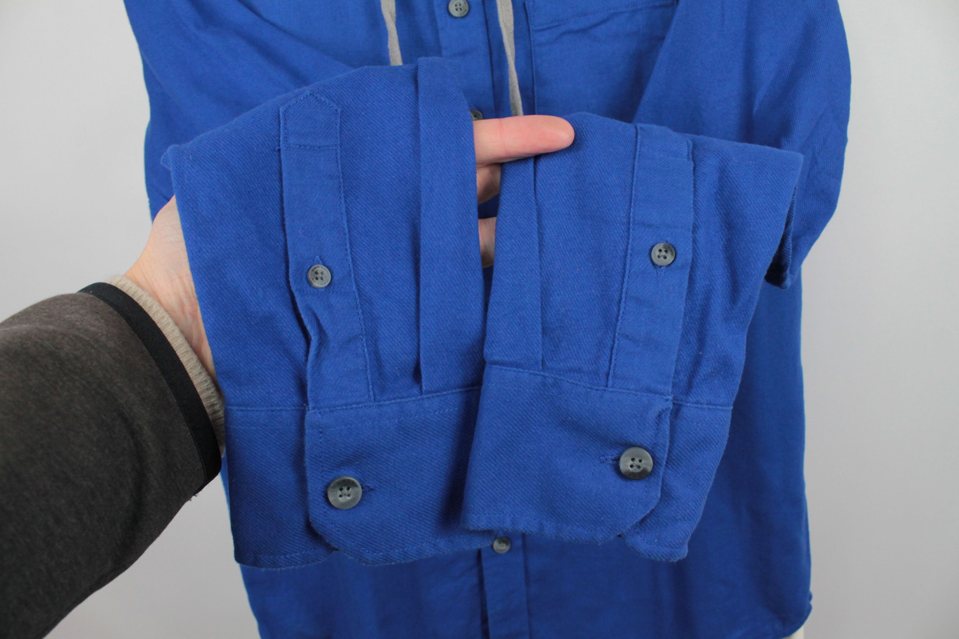 Flannel × Oakley Oakley Icon Hooded Flannel Blue Shirt Size US S / EU 44-46 / 1 - 6 Thumbnail