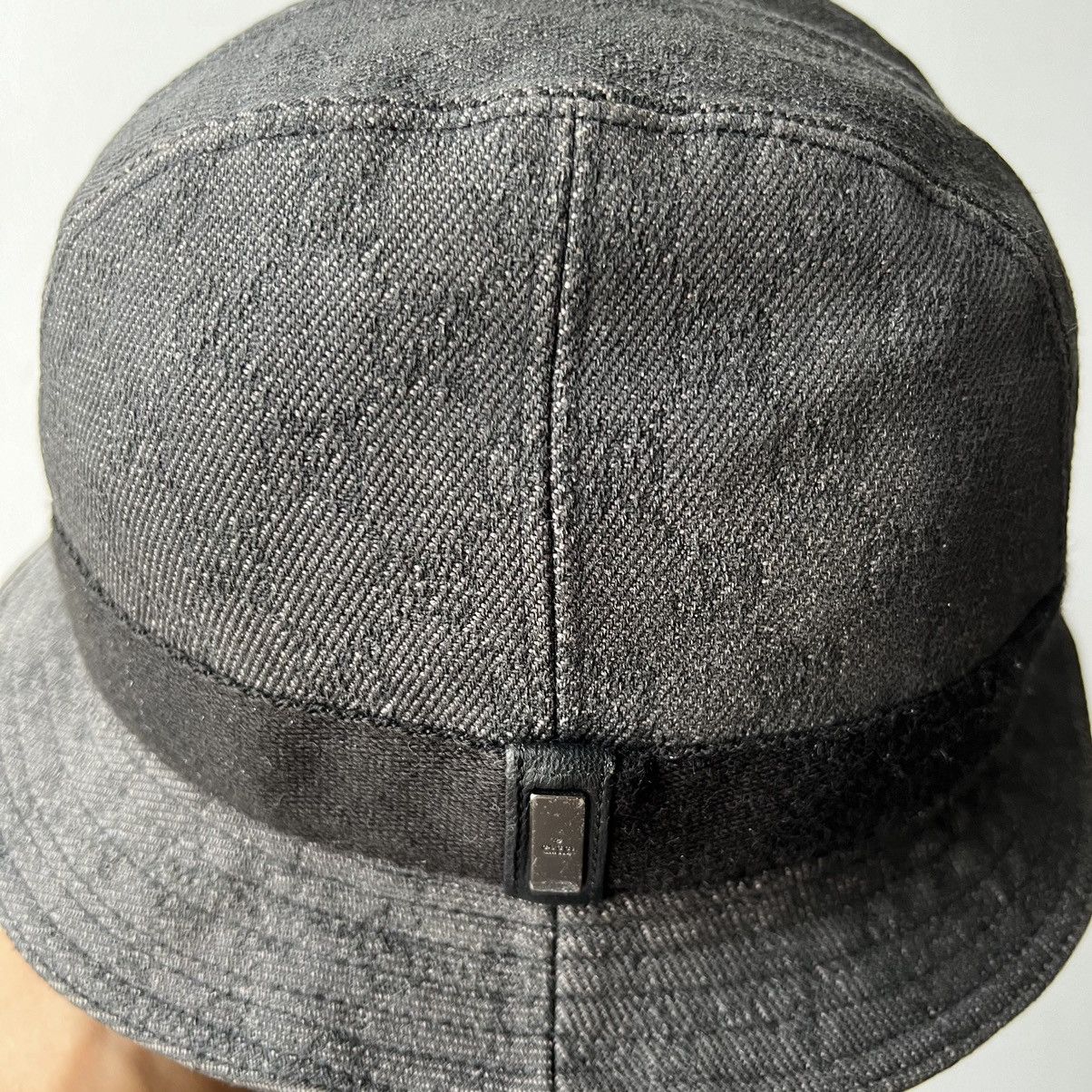 Gucci Gucci GG Denim Jacquard Bucket Hat L 59cm Size ONE SIZE - 11 Thumbnail