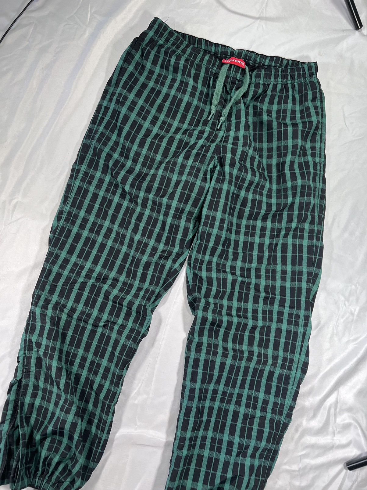 Supreme Green Plaid Pants Size US 30 / EU 46 - 5 Thumbnail