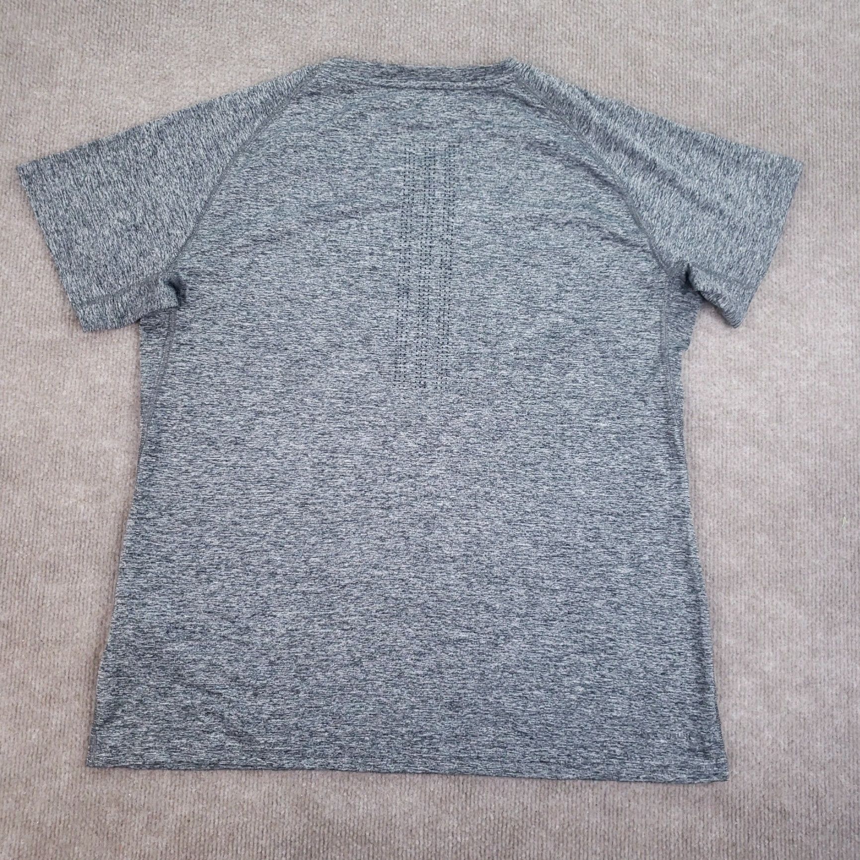 Adidas Adidas Women's Large Gray Short Sleeve Crew Neck Stretch T-Shirt Climalite Size L / US 10 / IT 46 - 8 Thumbnail