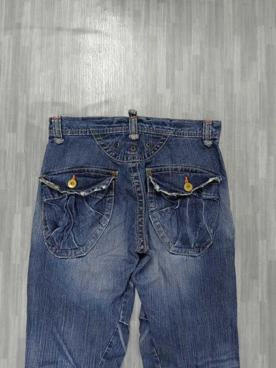 Edwin RARE🔥FLARE TWIST SICK BUSHPANTS EDWIN DENIM PANTS Size US 30 / EU 46 - 5 Thumbnail