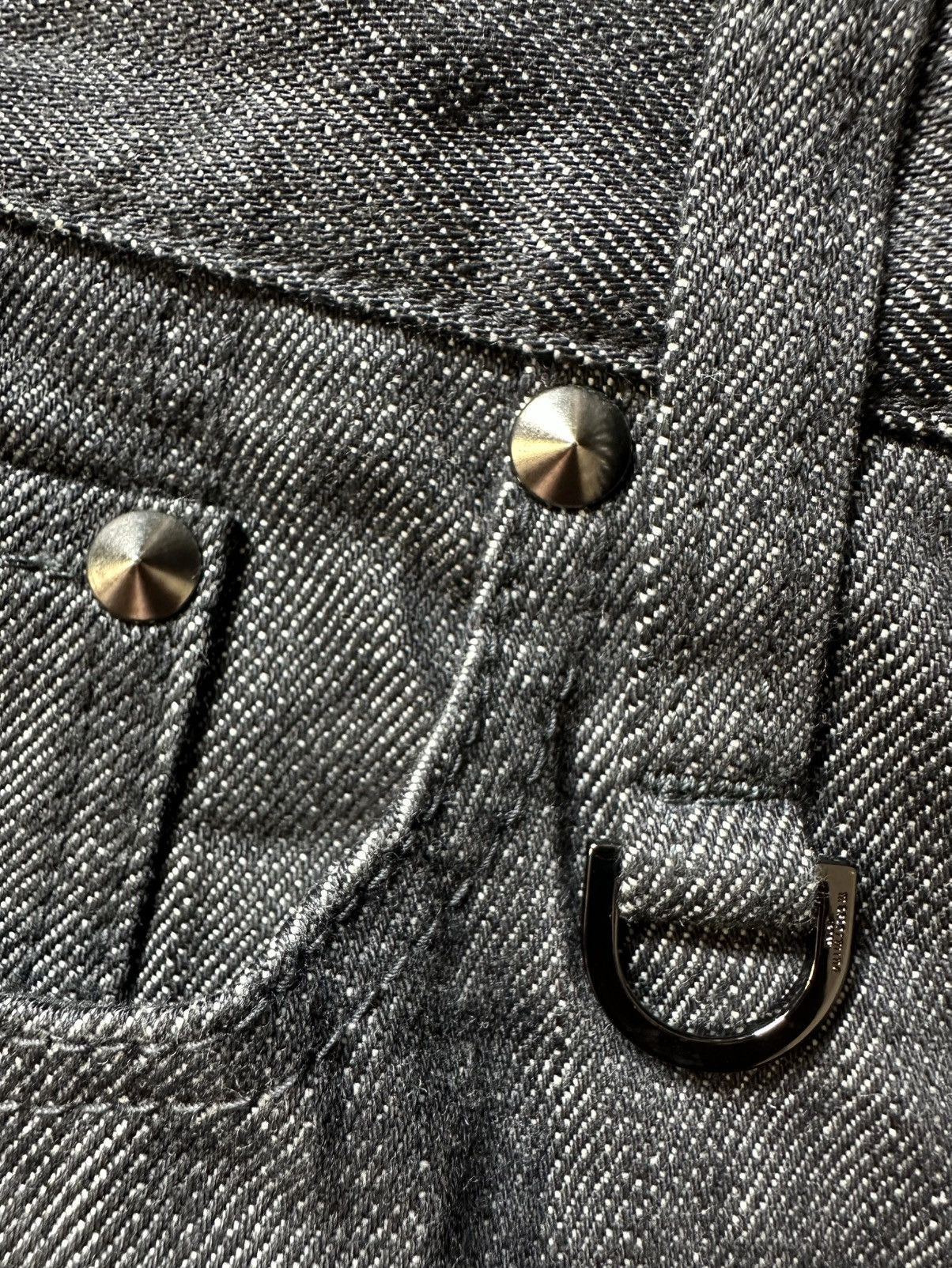 Comme des Garcons MASTERMIND JAPAN X COMME DES GARCONS PLEATED WRAPSKIRT DENIM Size US 34 / EU 50 - 9 Thumbnail