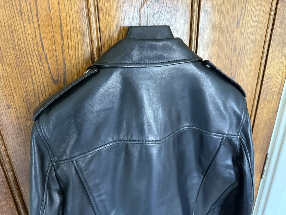Saint Laurent Paris FW13 Holy Grail Saint Laurent L01 biker leather jacket 54 XL Size US L / EU 52-54 / 3 - 16 Thumbnail