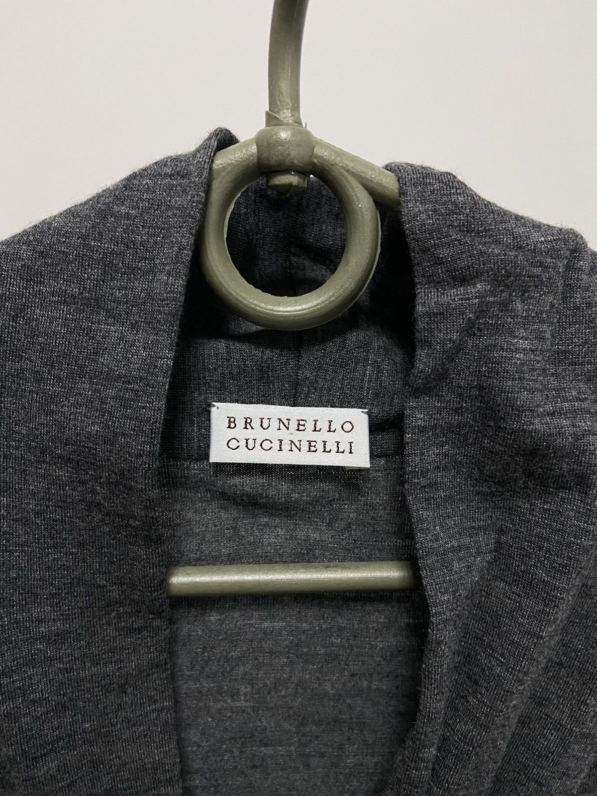 Brunello Cucinelli × Vintage Brunello Cucinelli Midi Dress Vintage Lana wool Luxury Size 3XL / US 20-22 - 5 Thumbnail