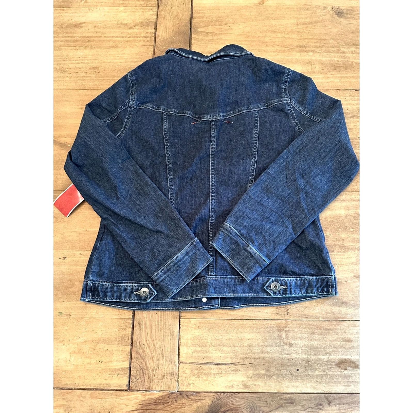 Wrangler VINTAGE? Wrangler Authentics Women's Jacket Denim Stretch Large Blue L - Women - Wrangler - Jacket - Denim - Stretch - Large - Blue - Women Size L / US 10 / IT 46 - 6 Thumbnail