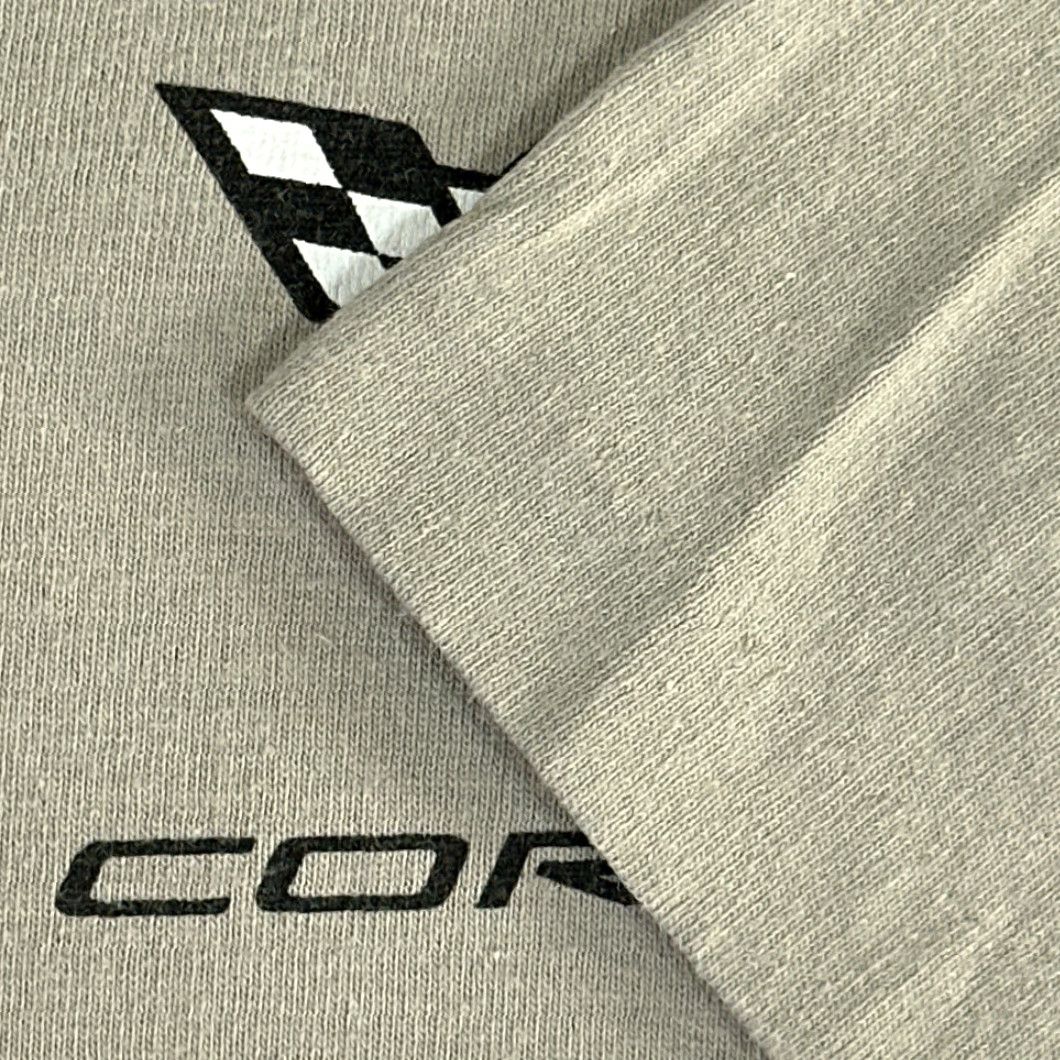 Logo 7 VINTAGE Corvette Shirt Adult MEDIUM Brown Graphic Logo 90s Mens Size US M / EU 48-50 / 2 - 6 Thumbnail