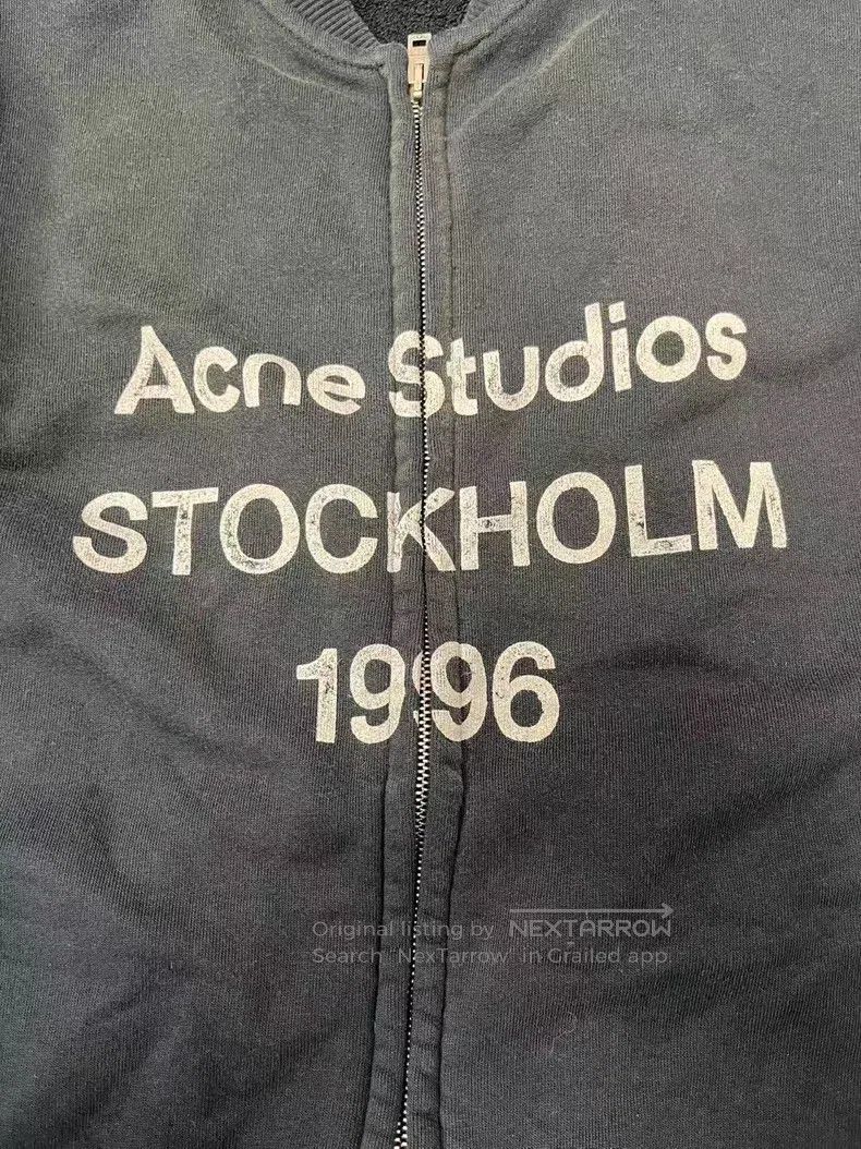 Acne Studios Acne Studios 1996 Series Distressed Loose Casual Baseball Size XXS / US 00 / IT 34 - 3 Thumbnail