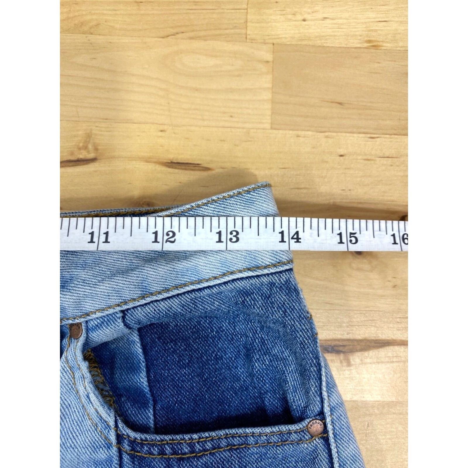 Pacsun Pacsun Women's Blue Denim Jean Shorts Size 24 User: Pacsun Women's Blue Denim Jean Shorts Size 24 Size 42" / US 20 - 5 Thumbnail