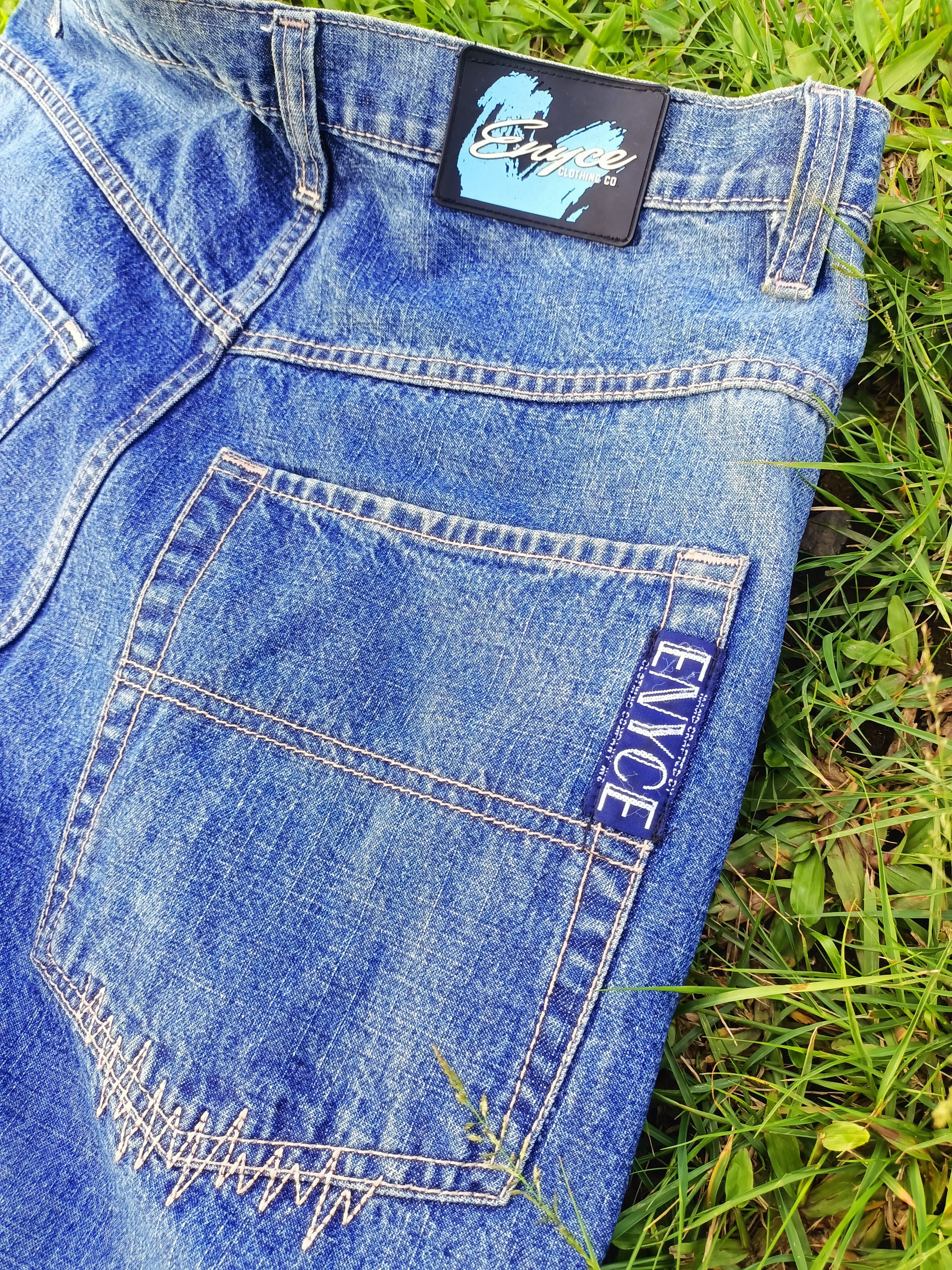 Enyce ENYCE x JNCO x BAGGYPANTS x PATCH WORK x VINTAGE x RARE Size US 32 / EU 48 - 2 Thumbnail